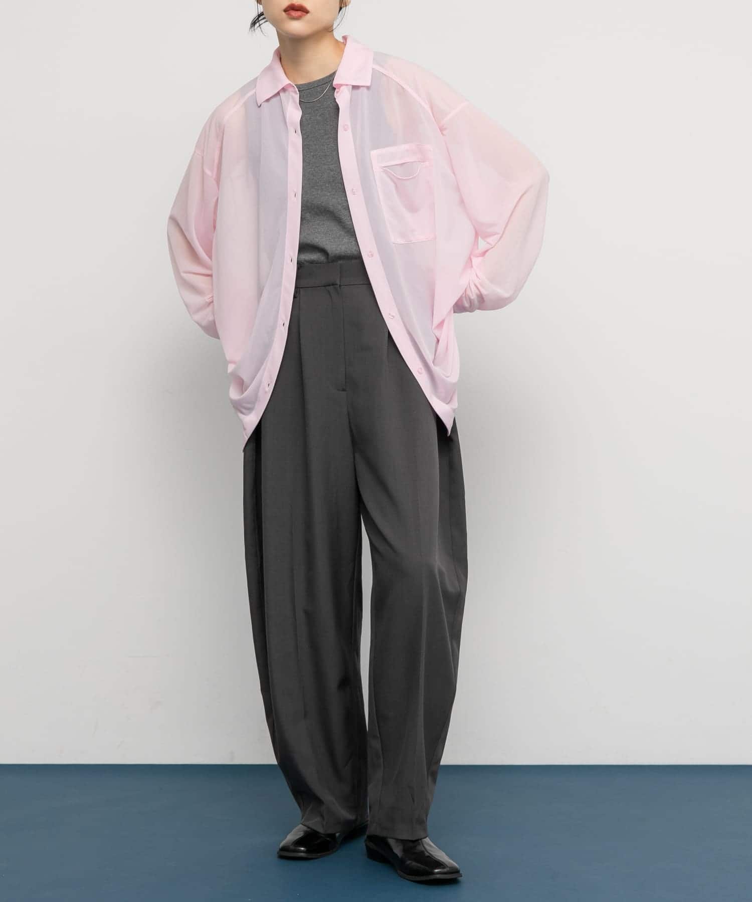 身長：160cm サイズ：one