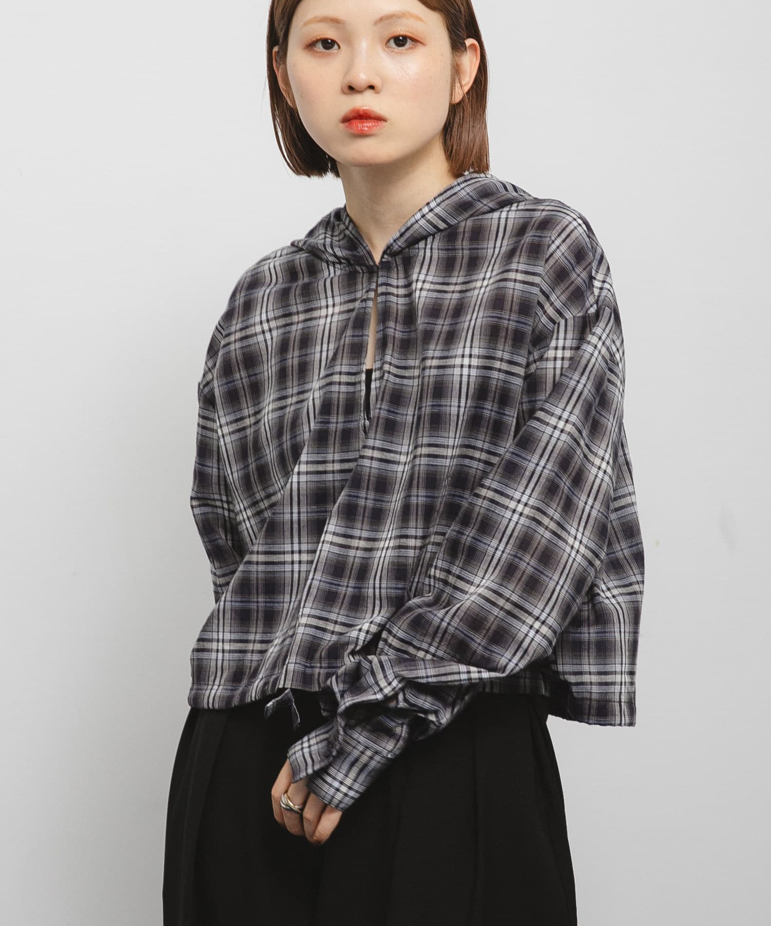 身長：153cm サイズ：one