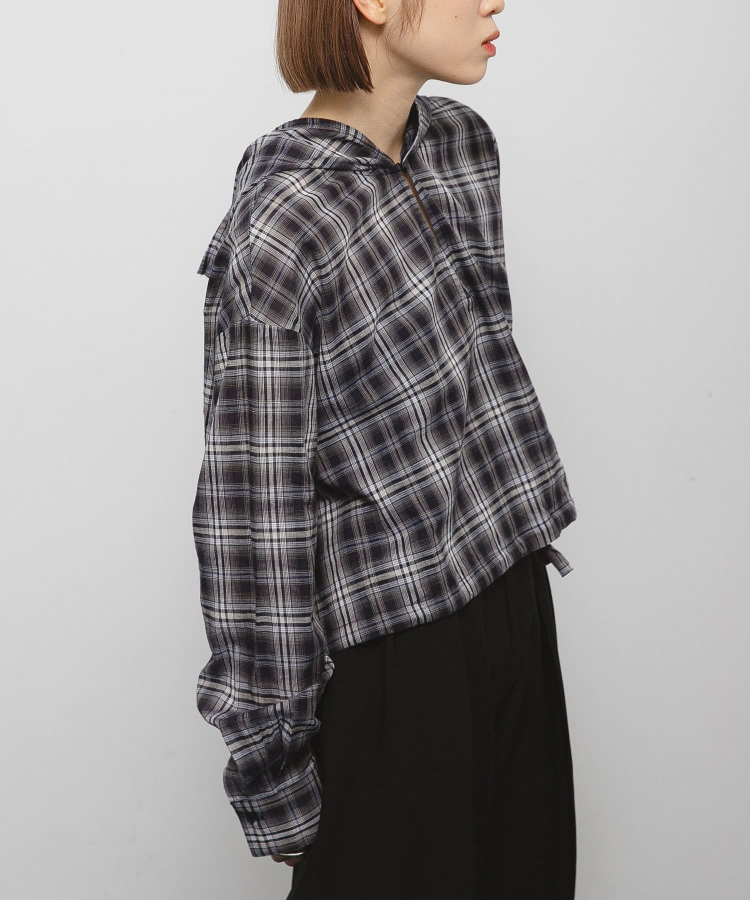身長：153cm サイズ：one