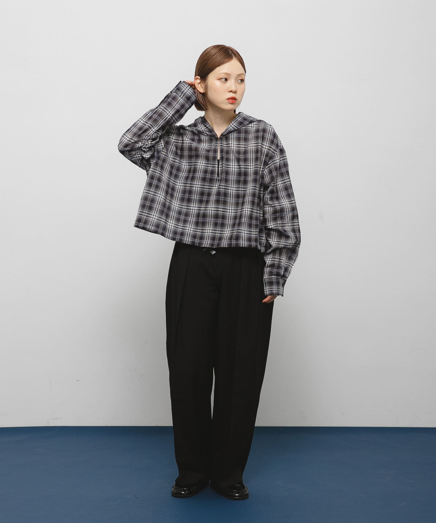 身長：153cm サイズ：one
