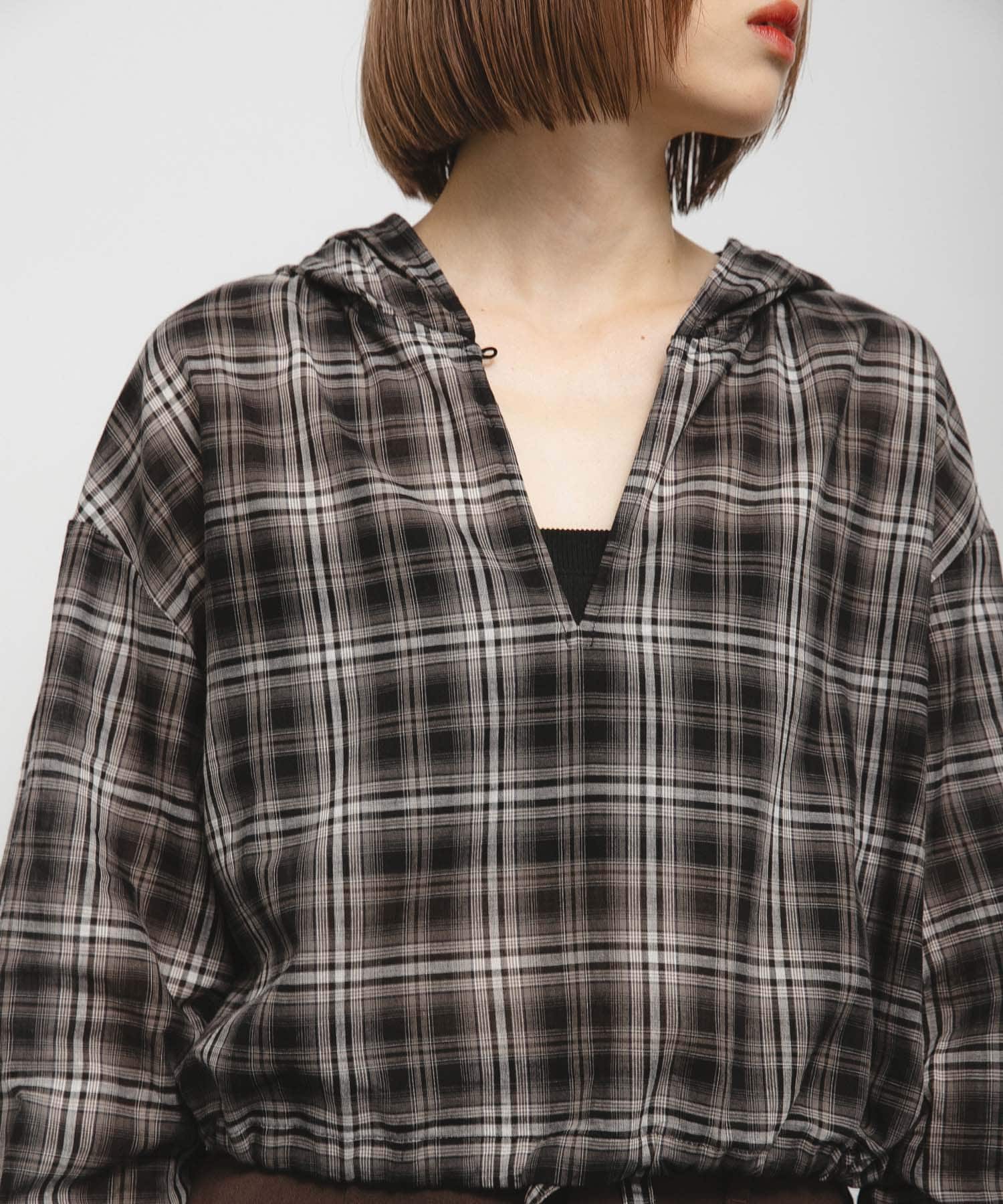 身長：153cm サイズ：one