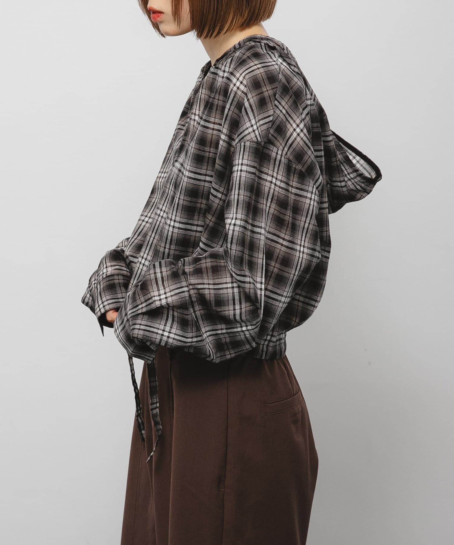 身長：153cm サイズ：one