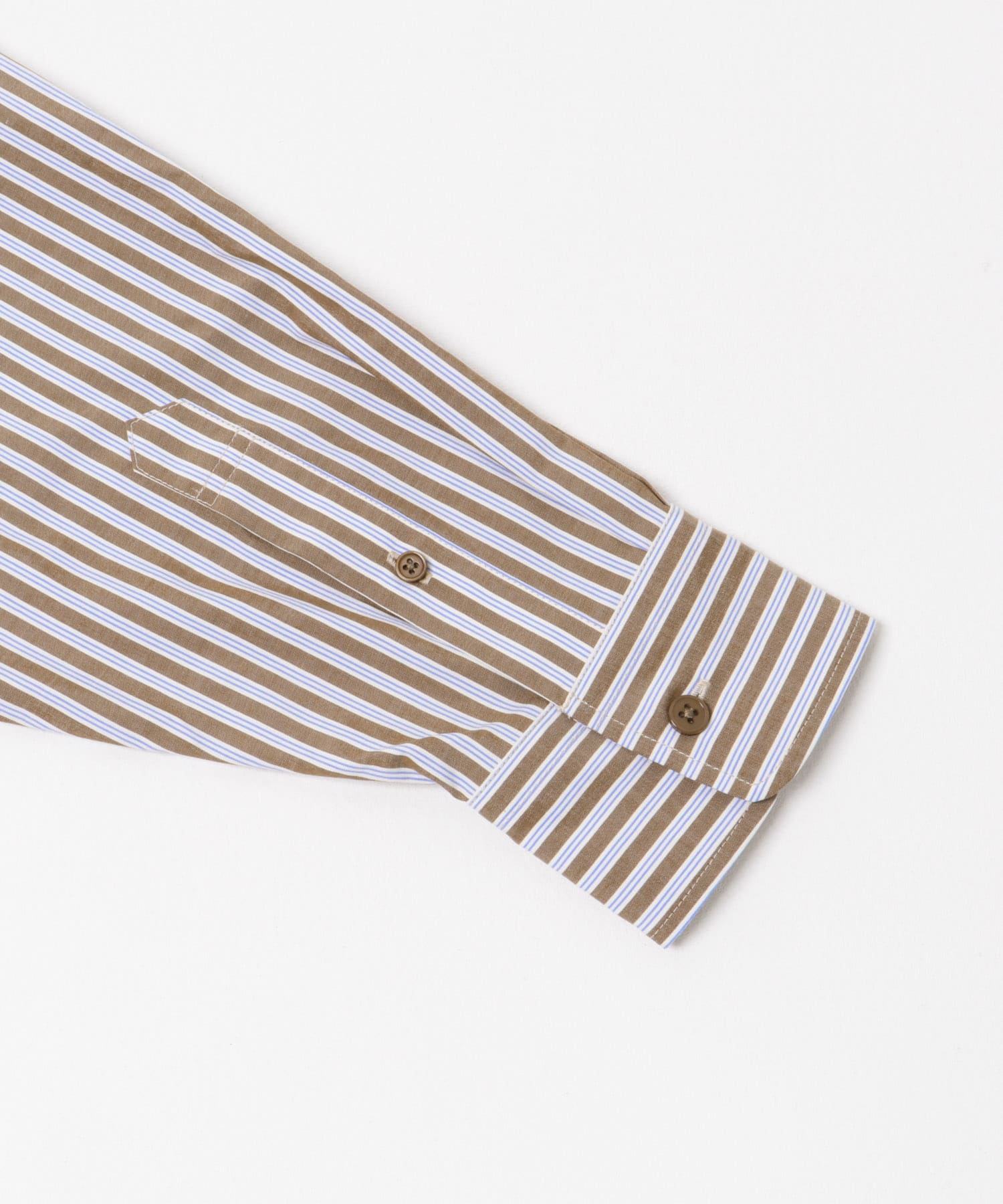 バックフレアショートシャツ BROWN one