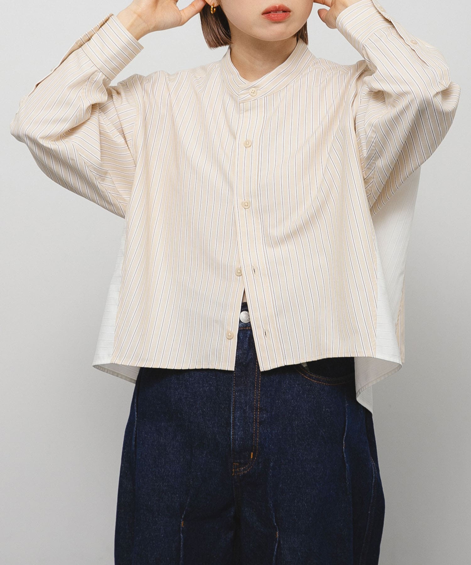 身長：153cm サイズ：one