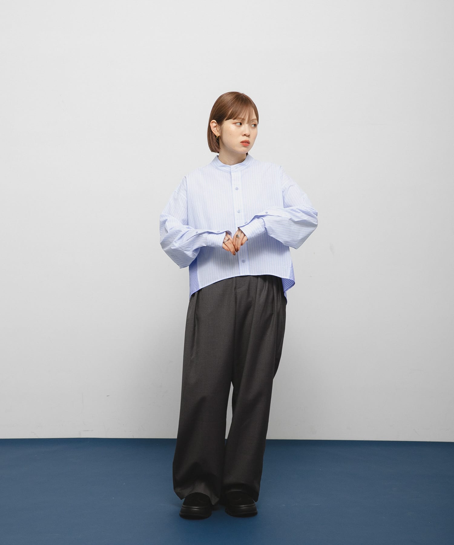 身長：153cm サイズ：one