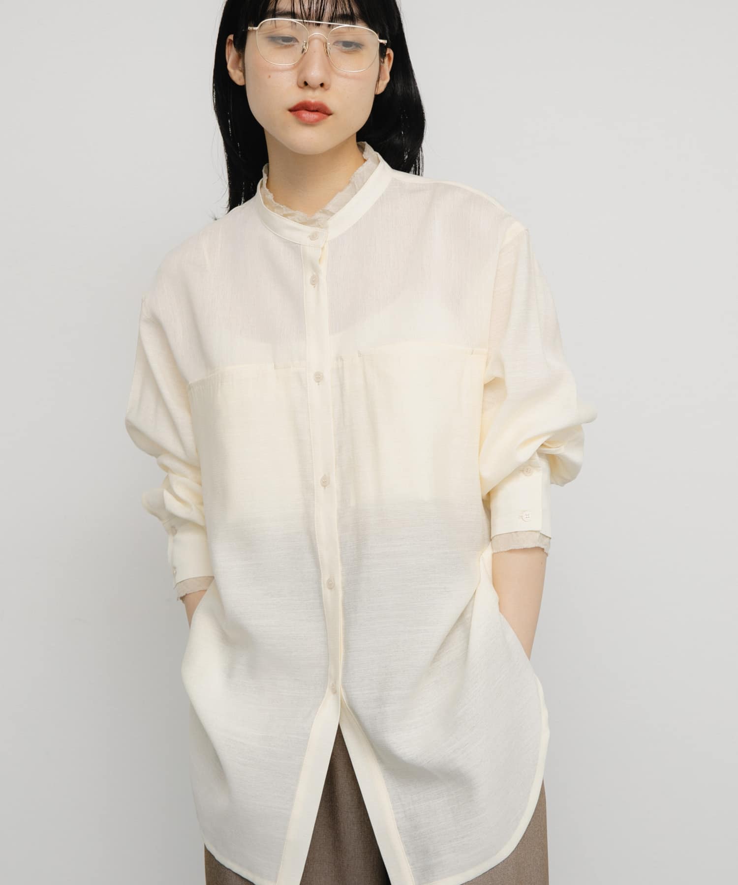 身長：160cm サイズ：one