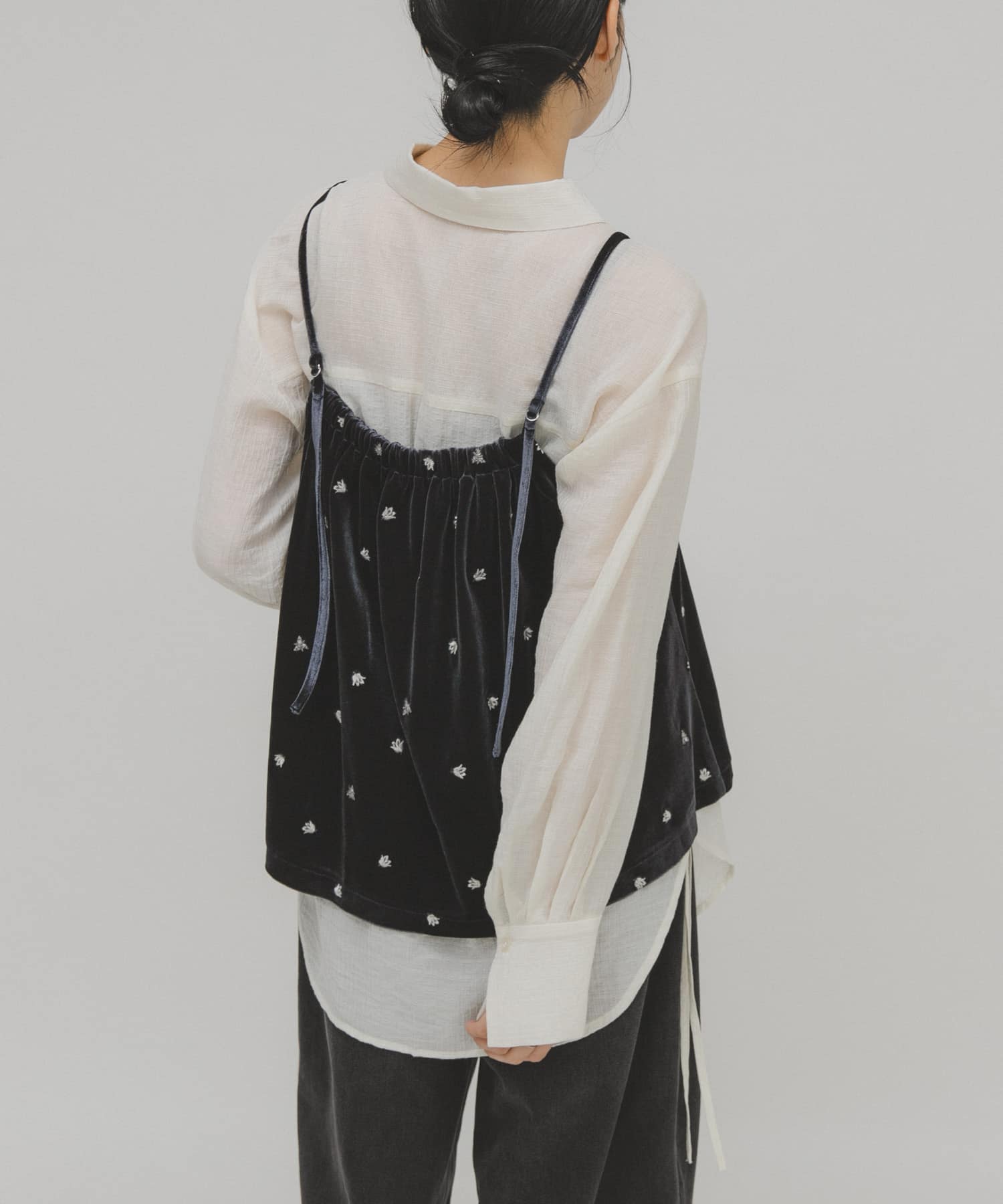 身長：160cm サイズ：one