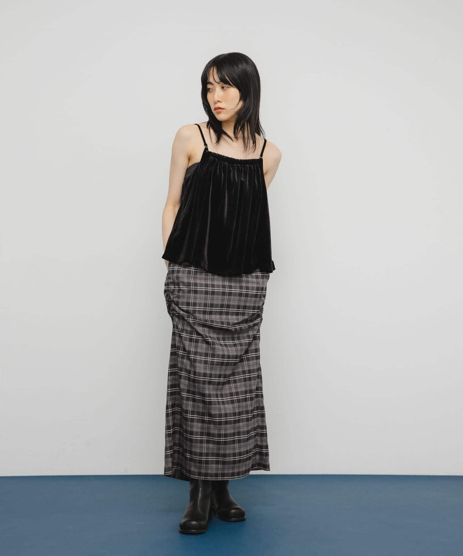 身長：160cm サイズ：one