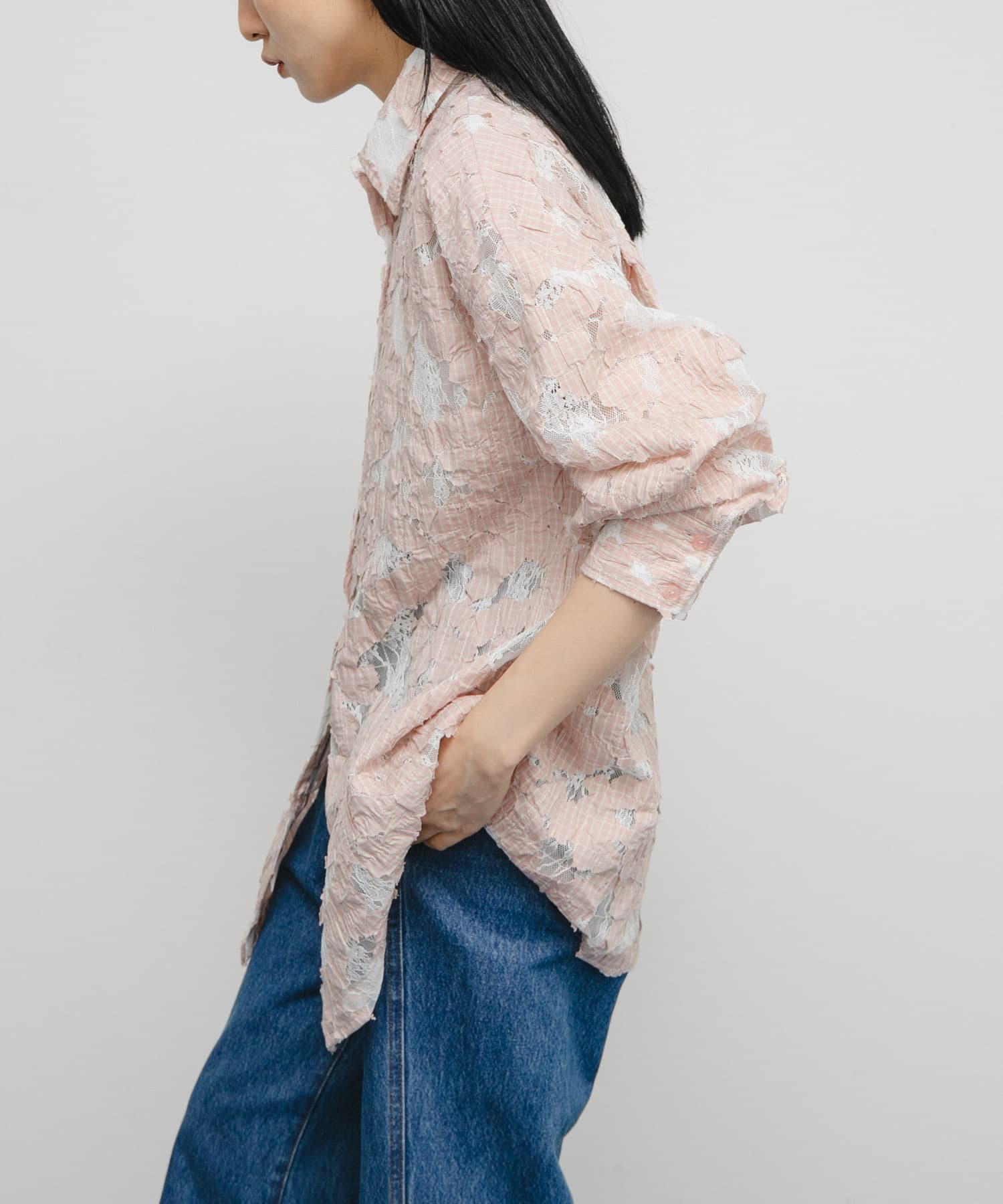 身長：160cm サイズ：one