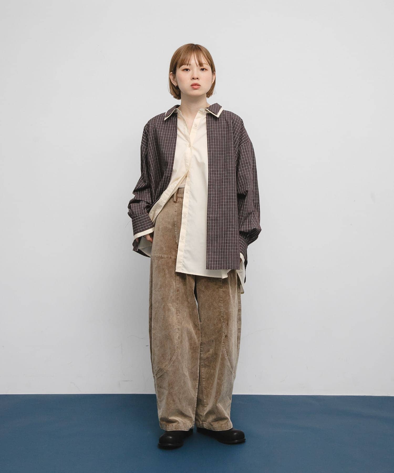 身長：153cm サイズ：one