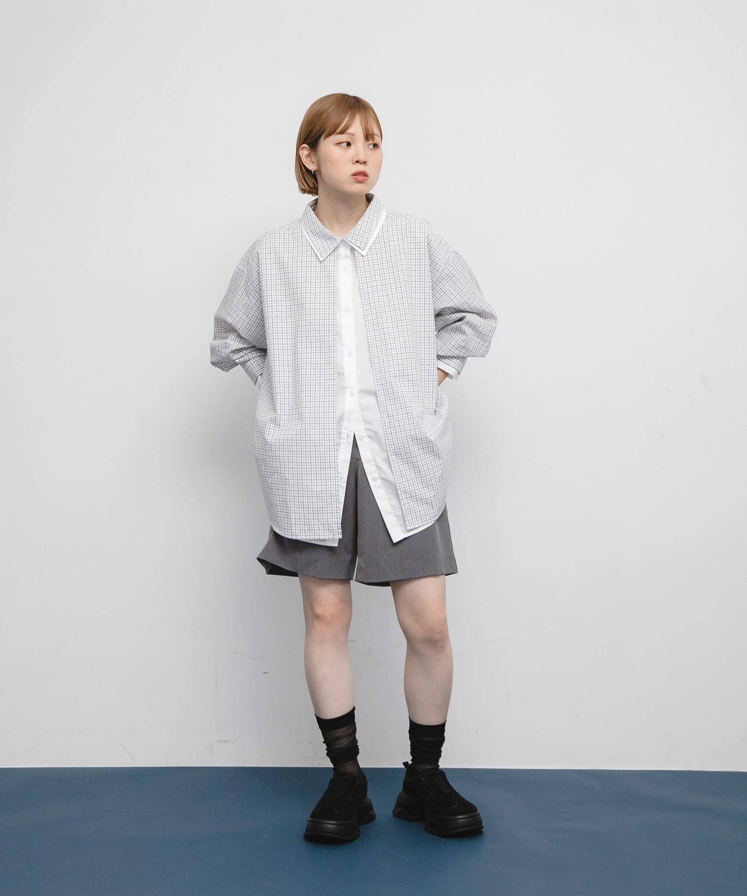 身長：153cm サイズ：one