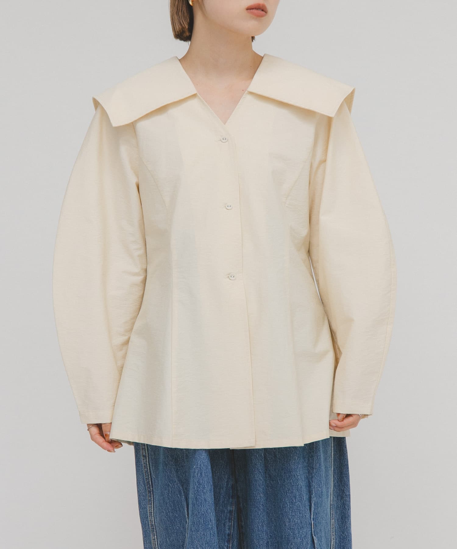 身長：153cm サイズ：one