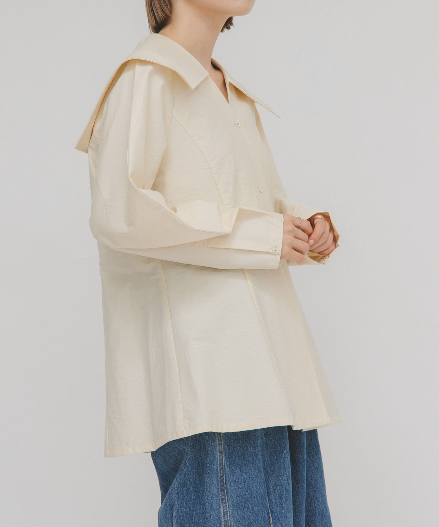 身長：153cm サイズ：one