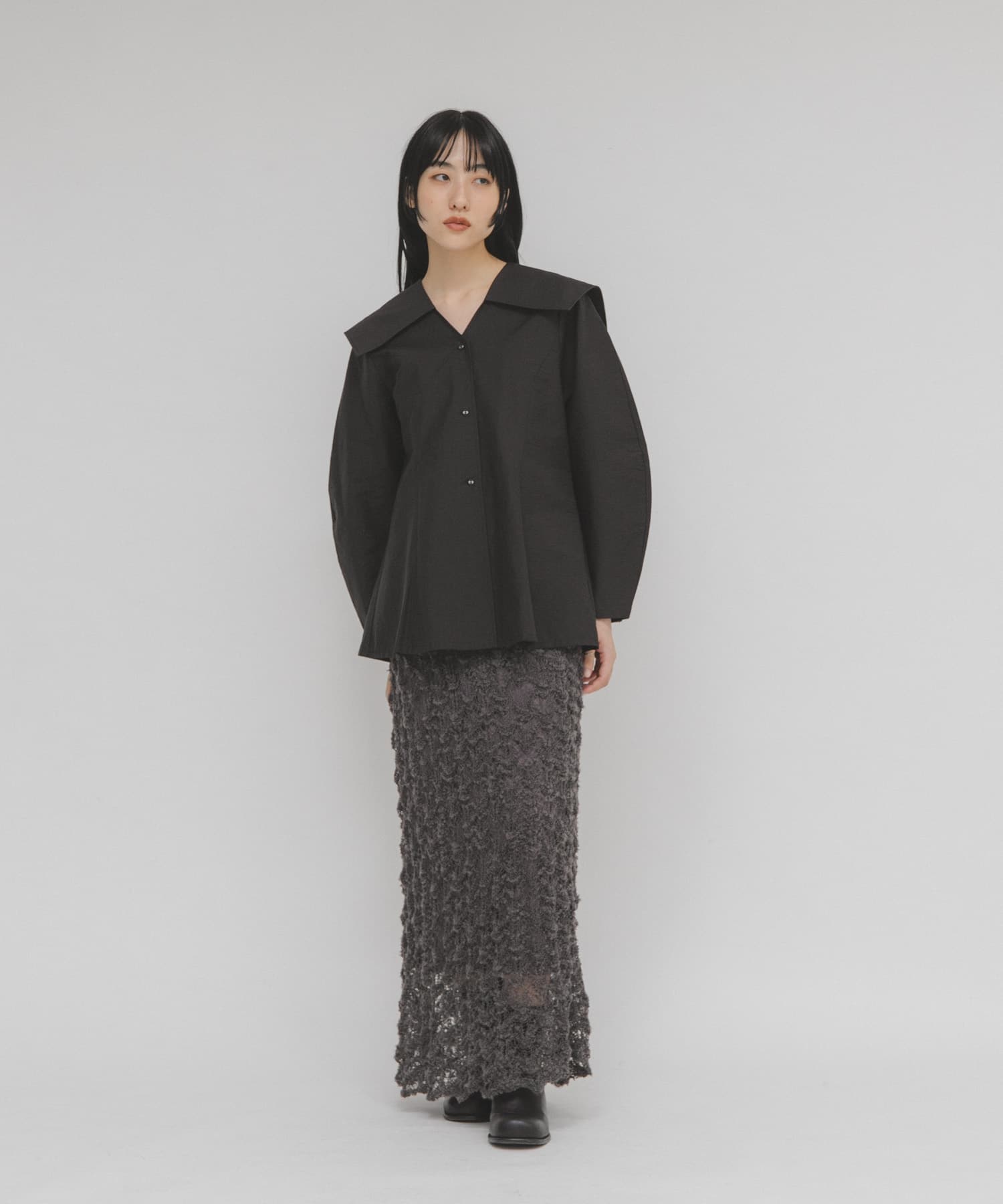 身長：160cm サイズ：one