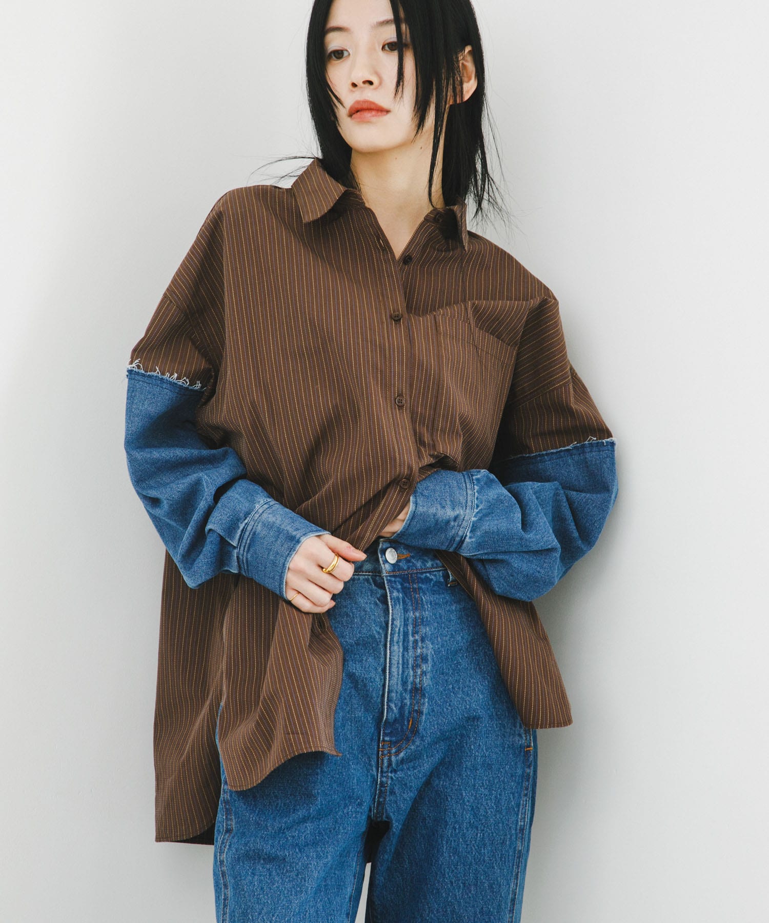 身長：162cm サイズ：one