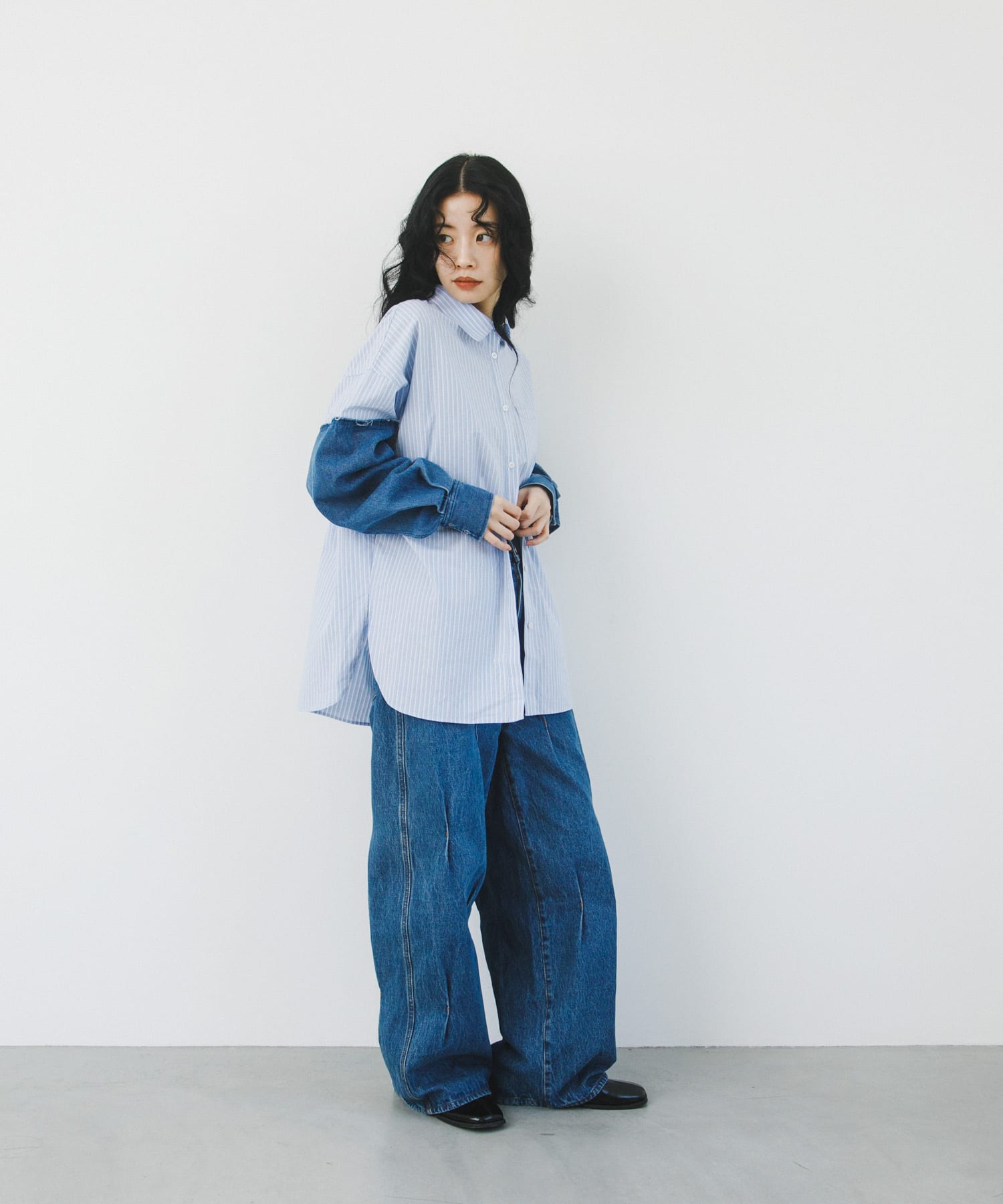 身長：162cm サイズ：one