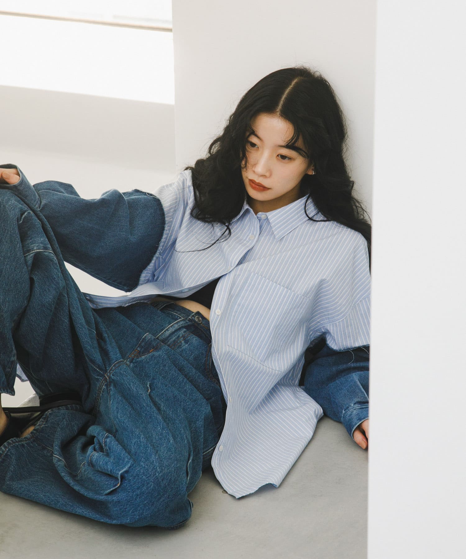 身長：162cm サイズ：one