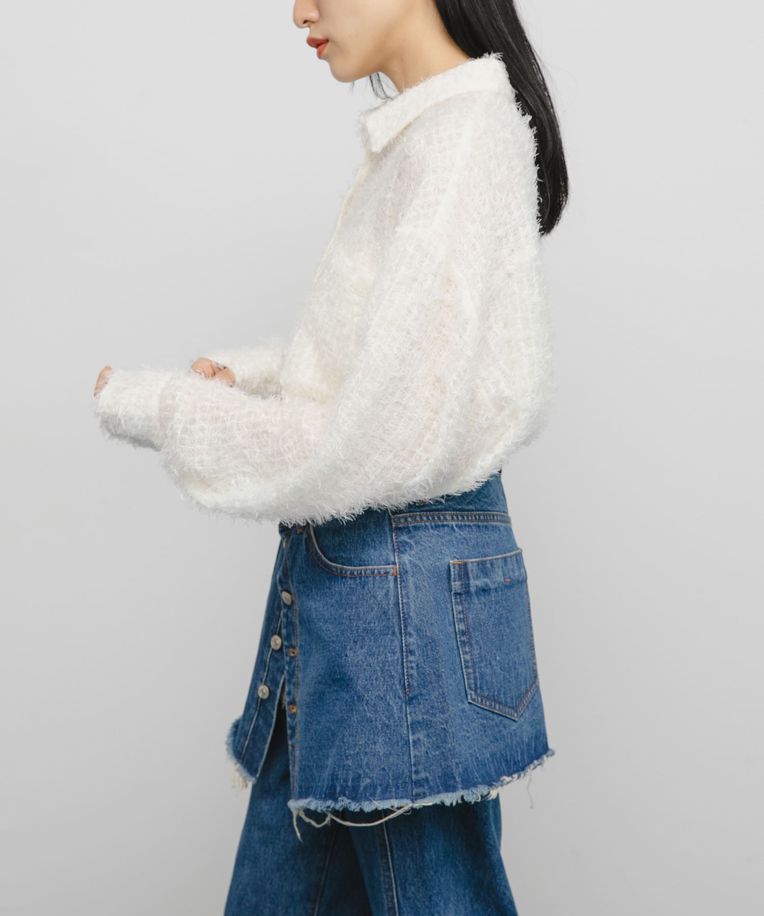 身長：160cm サイズ：one