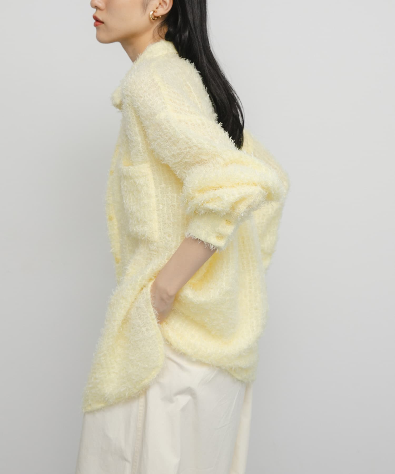 身長：160cm サイズ：one