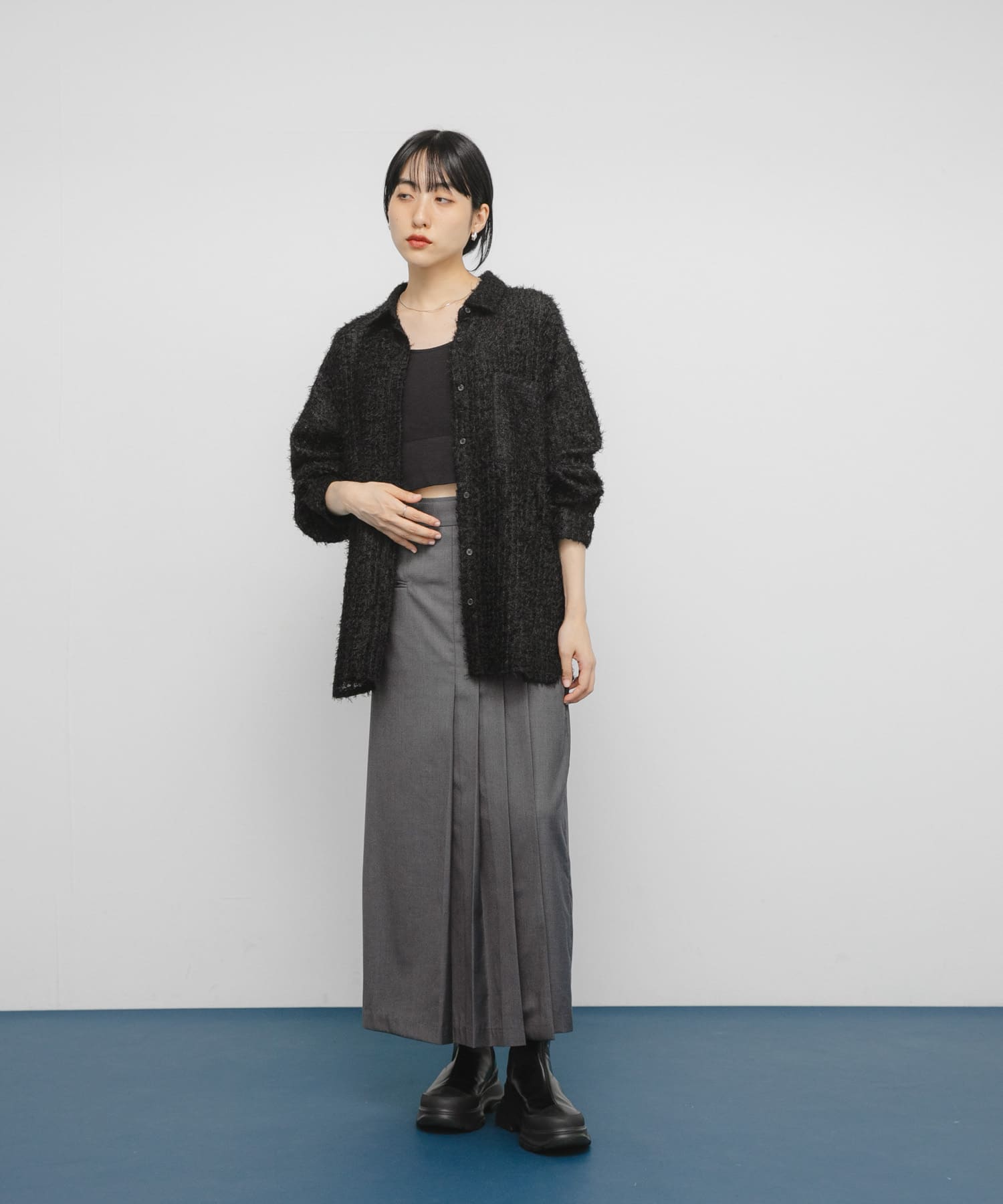 身長：160cm サイズ：one