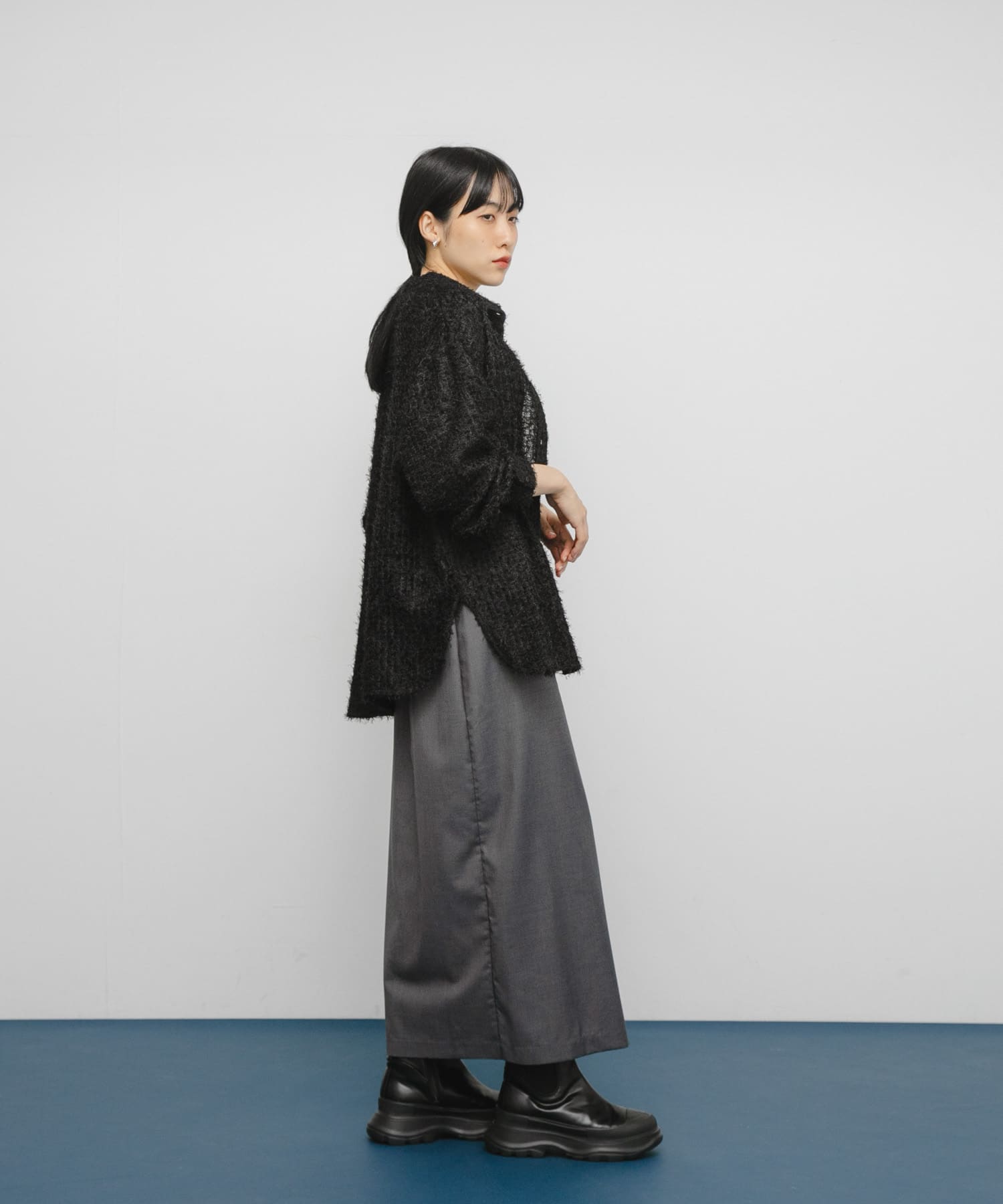 身長：160cm サイズ：one