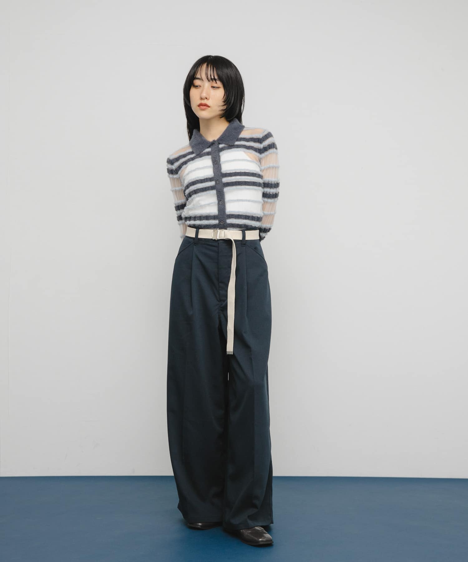 身長：160cm サイズ：one