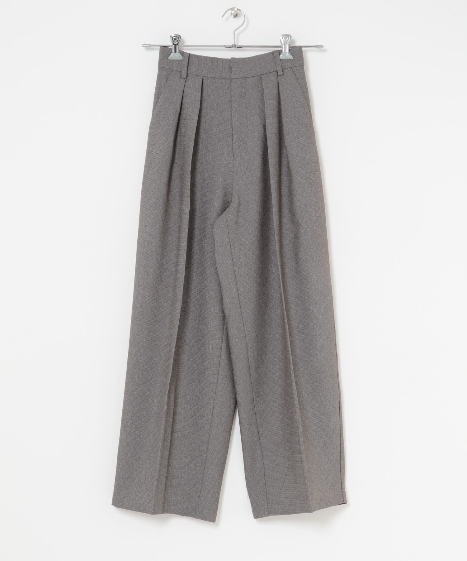ダブルタックスラックス GRAY MIX one