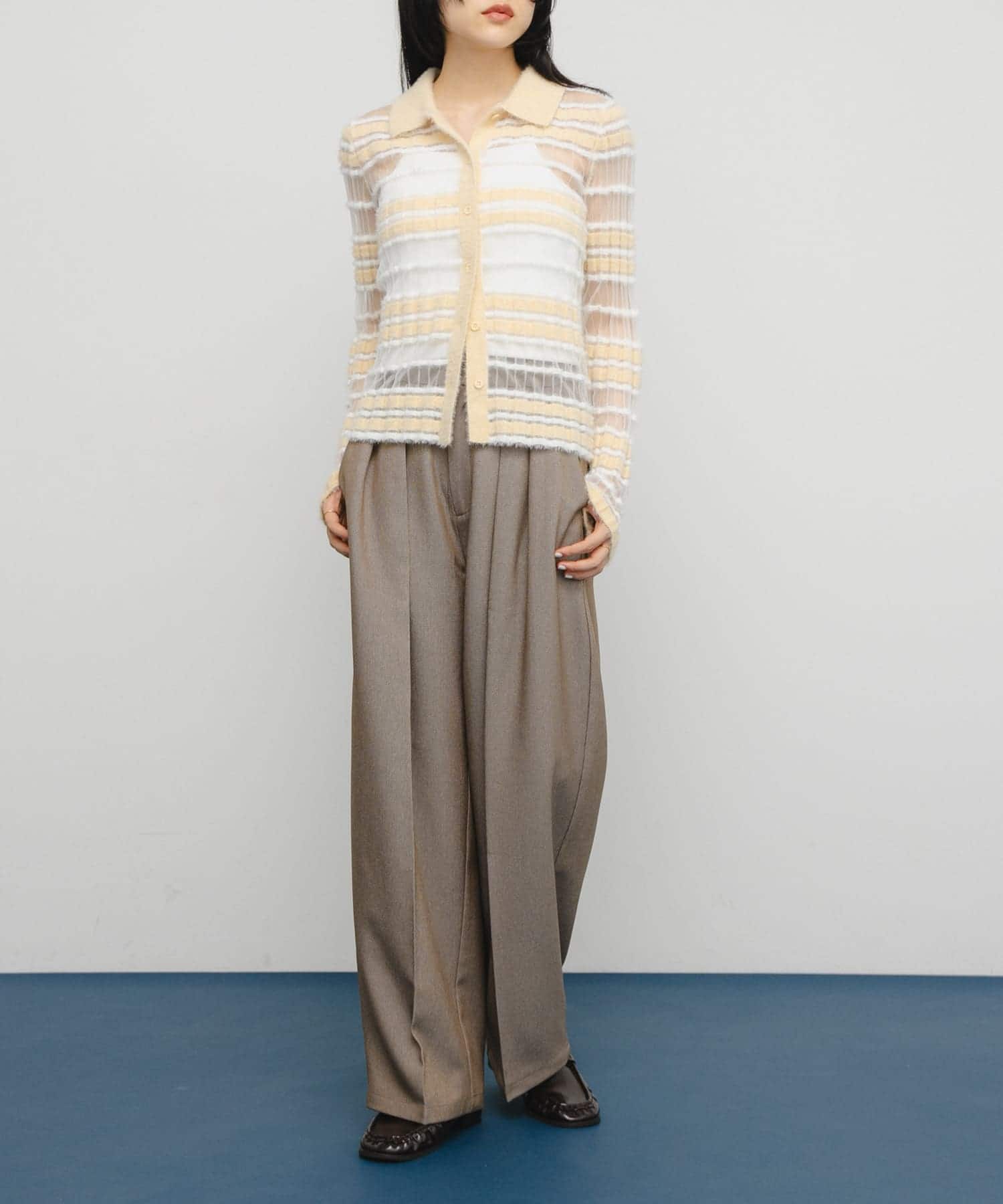 身長：160cm サイズ：one