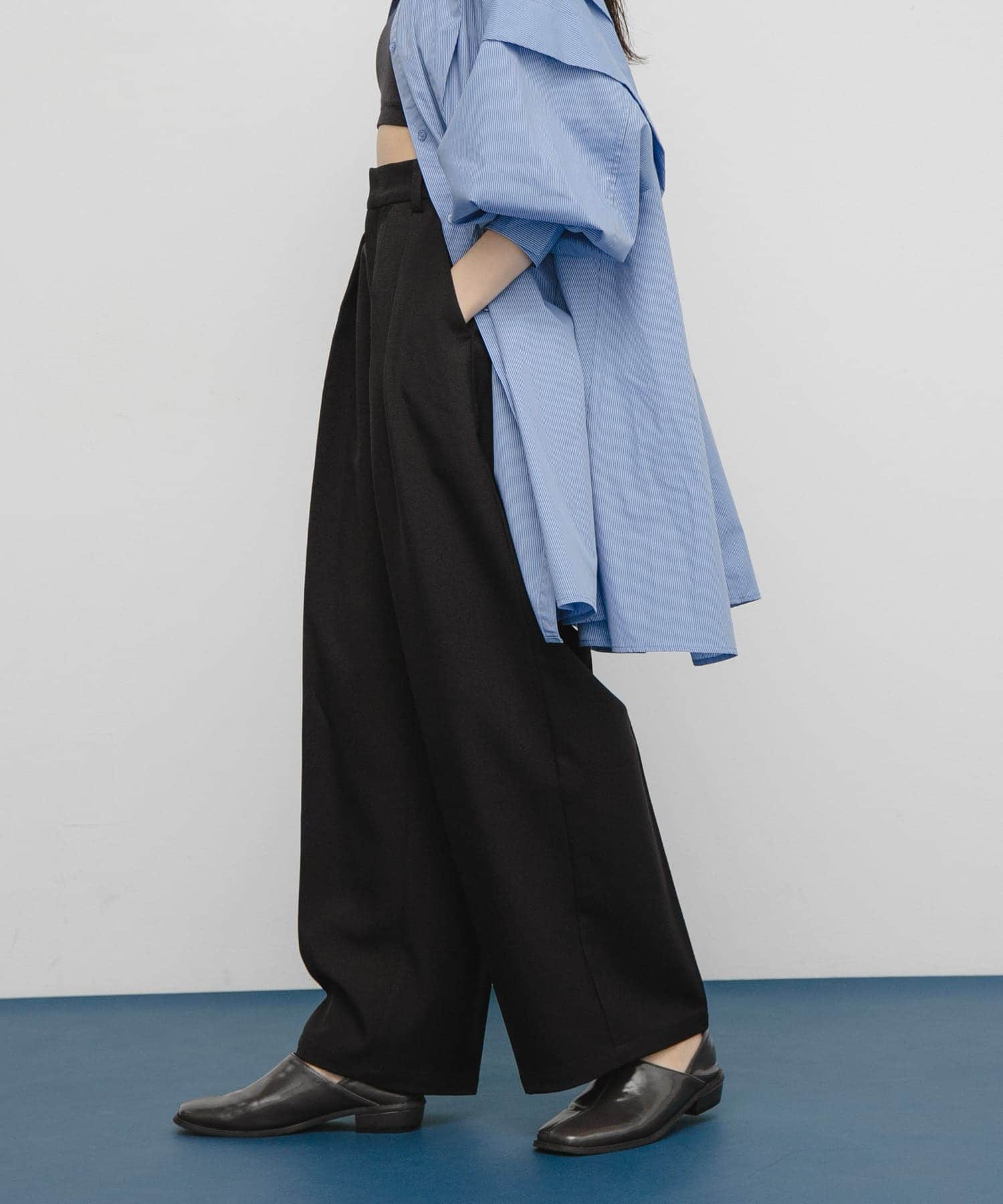 身長：160cm サイズ：one