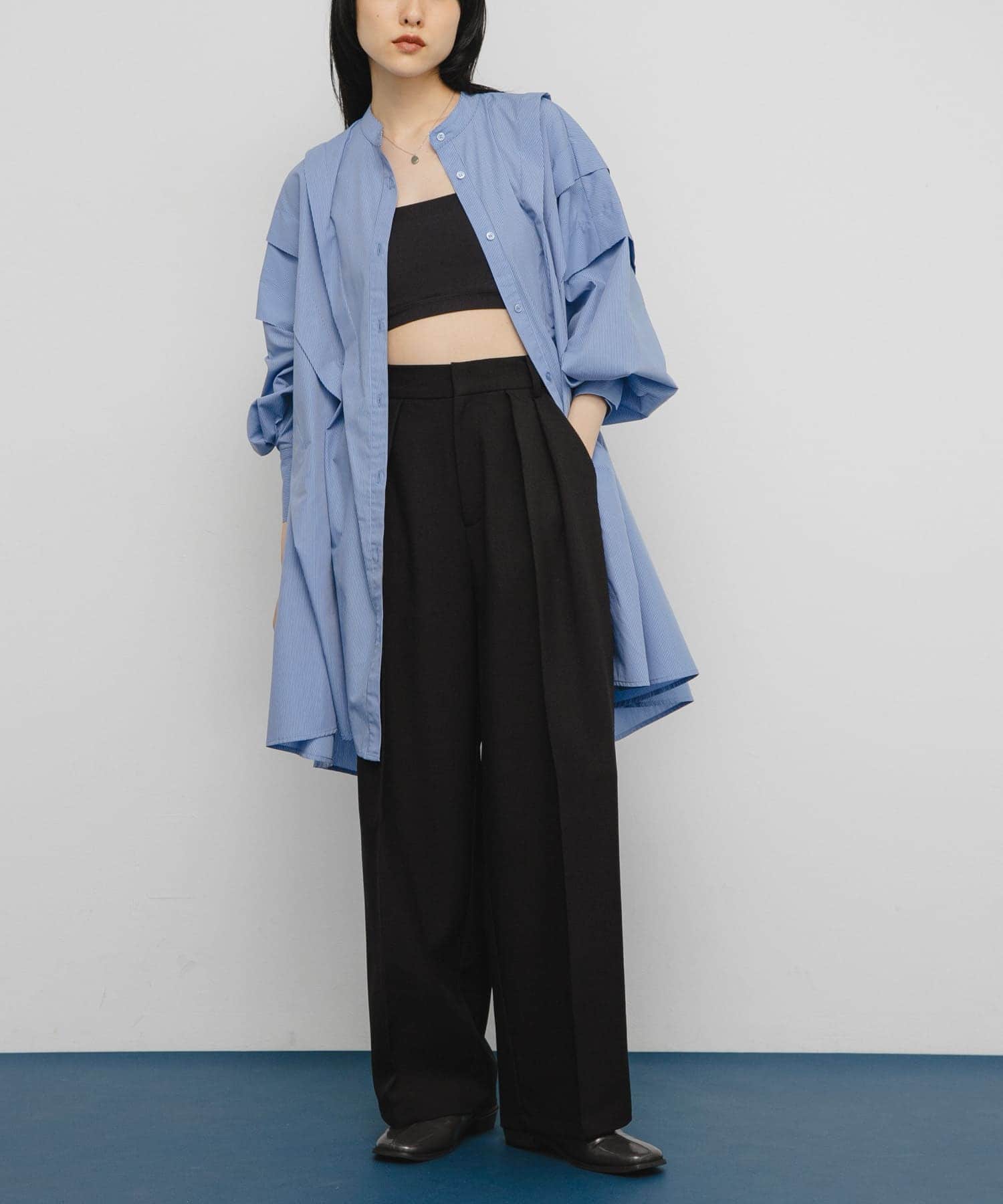 身長：160cm サイズ：one