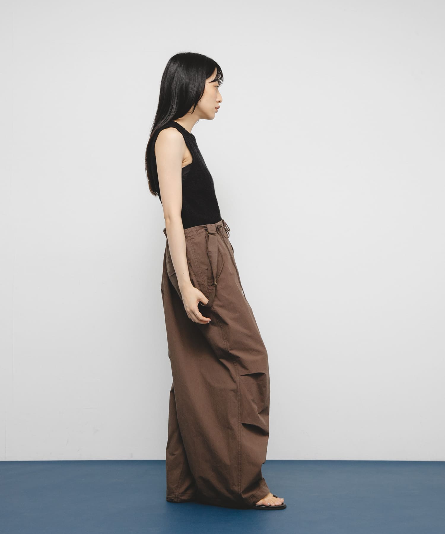 身長：160cm サイズ：one