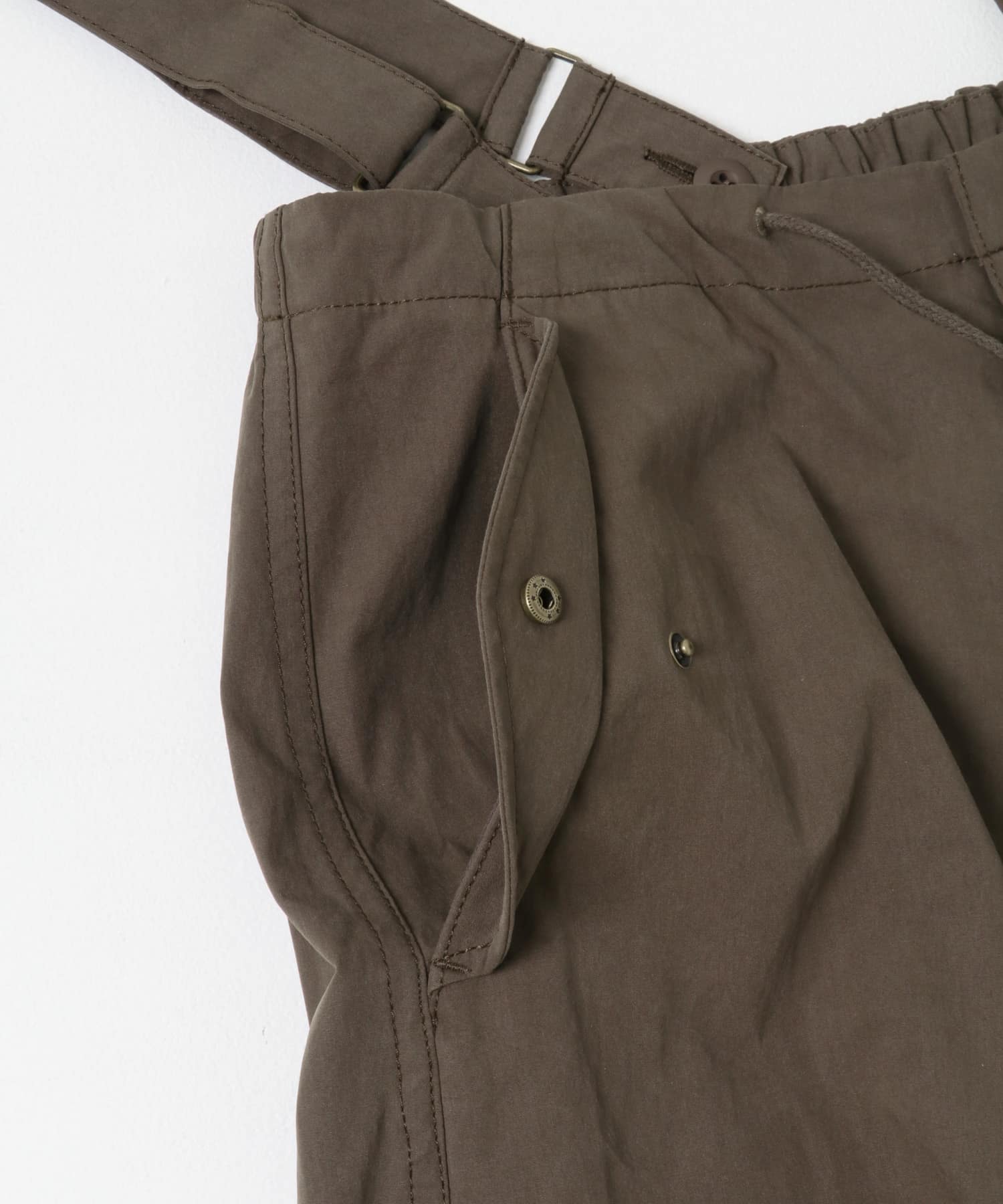 2WAYワイドカーゴパンツ BROWN one