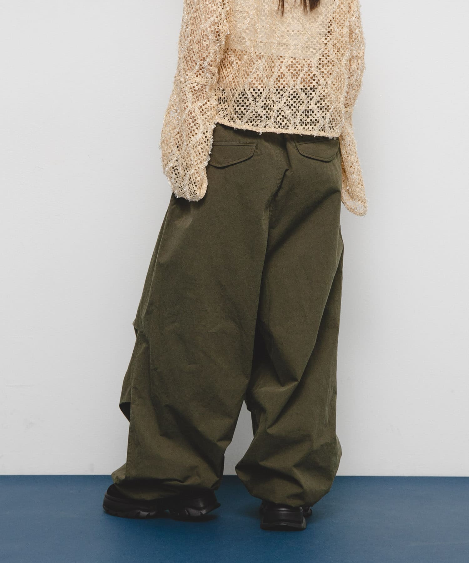 身長：153cm サイズ：one