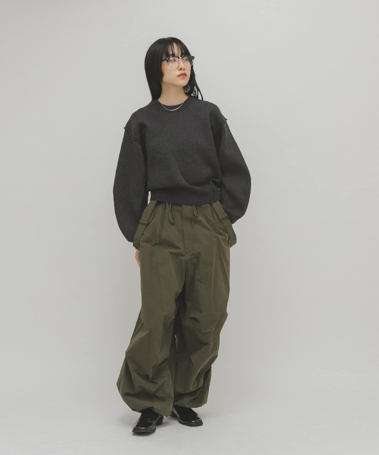 身長：153cm サイズ：one