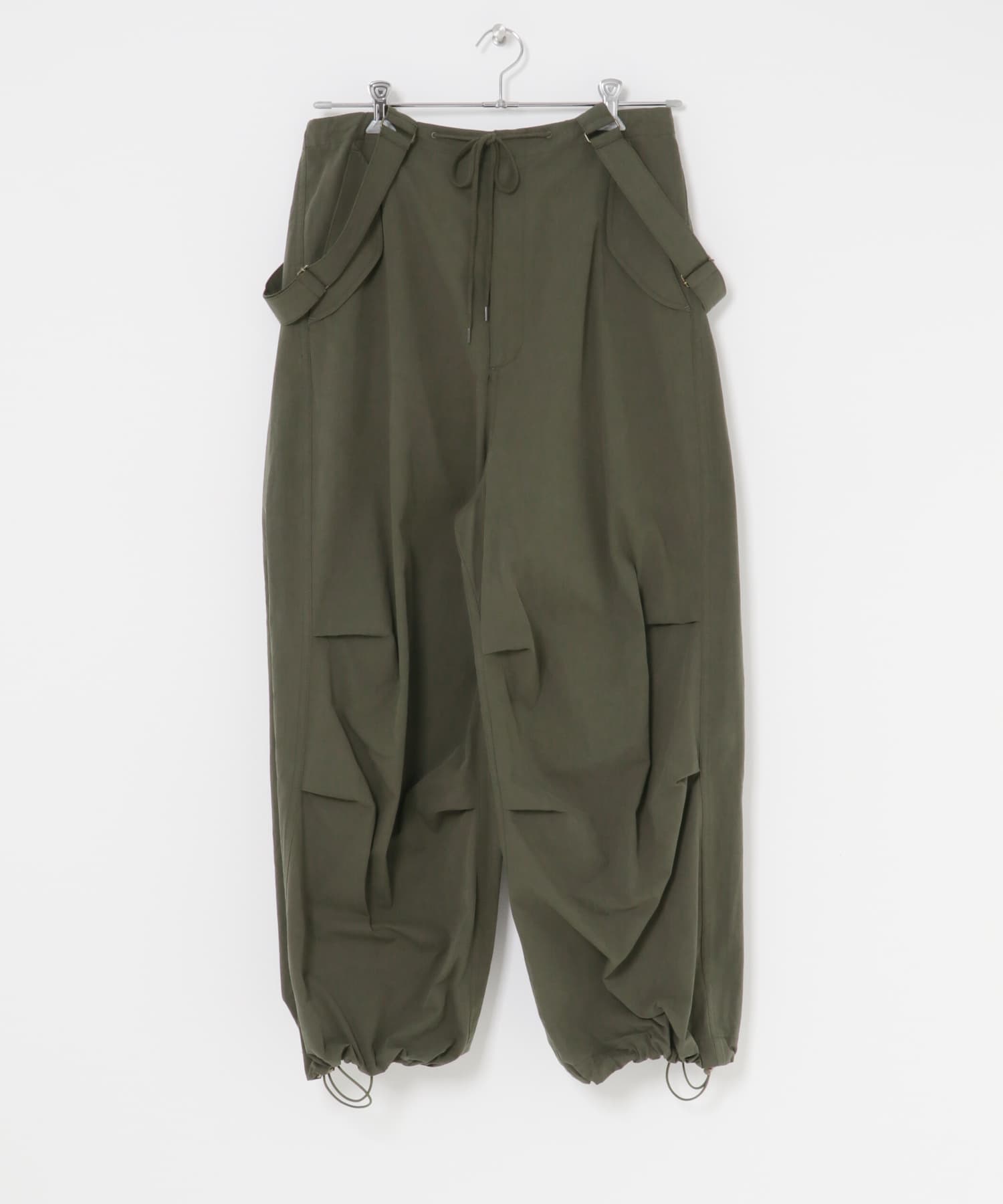 2WAYワイドカーゴパンツ KHAKI one