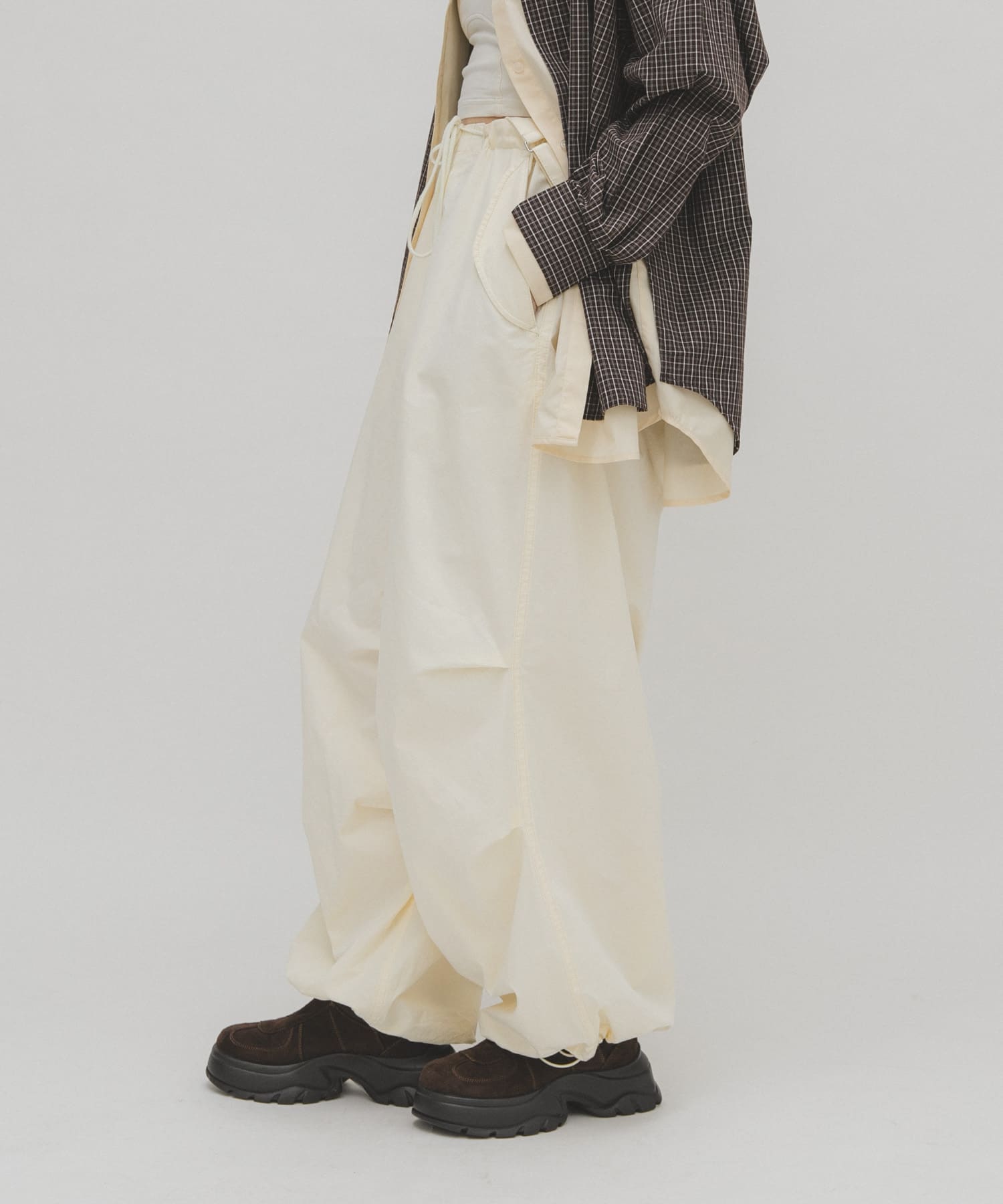 身長：160cm サイズ：one