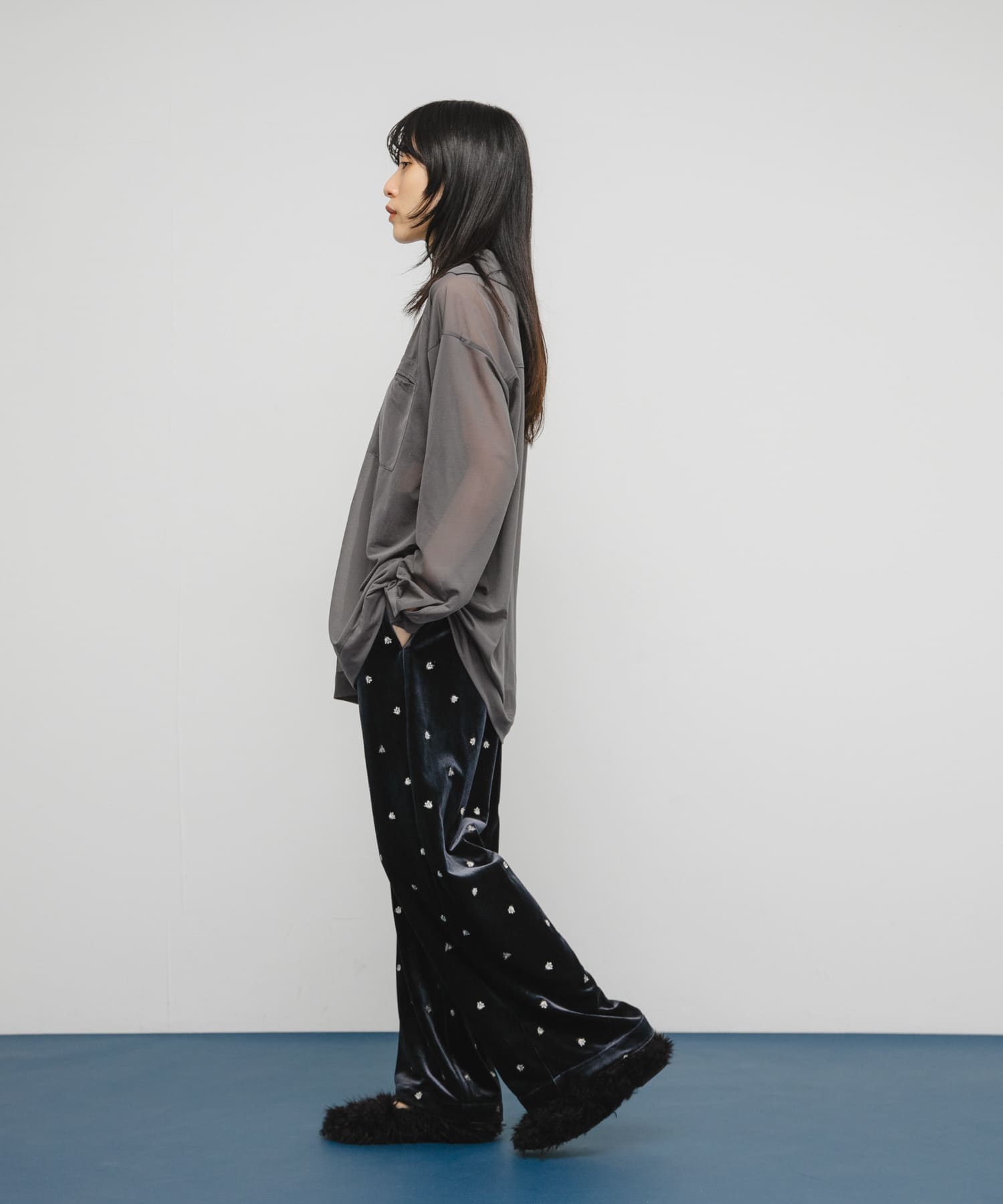 身長：160cm サイズ：one