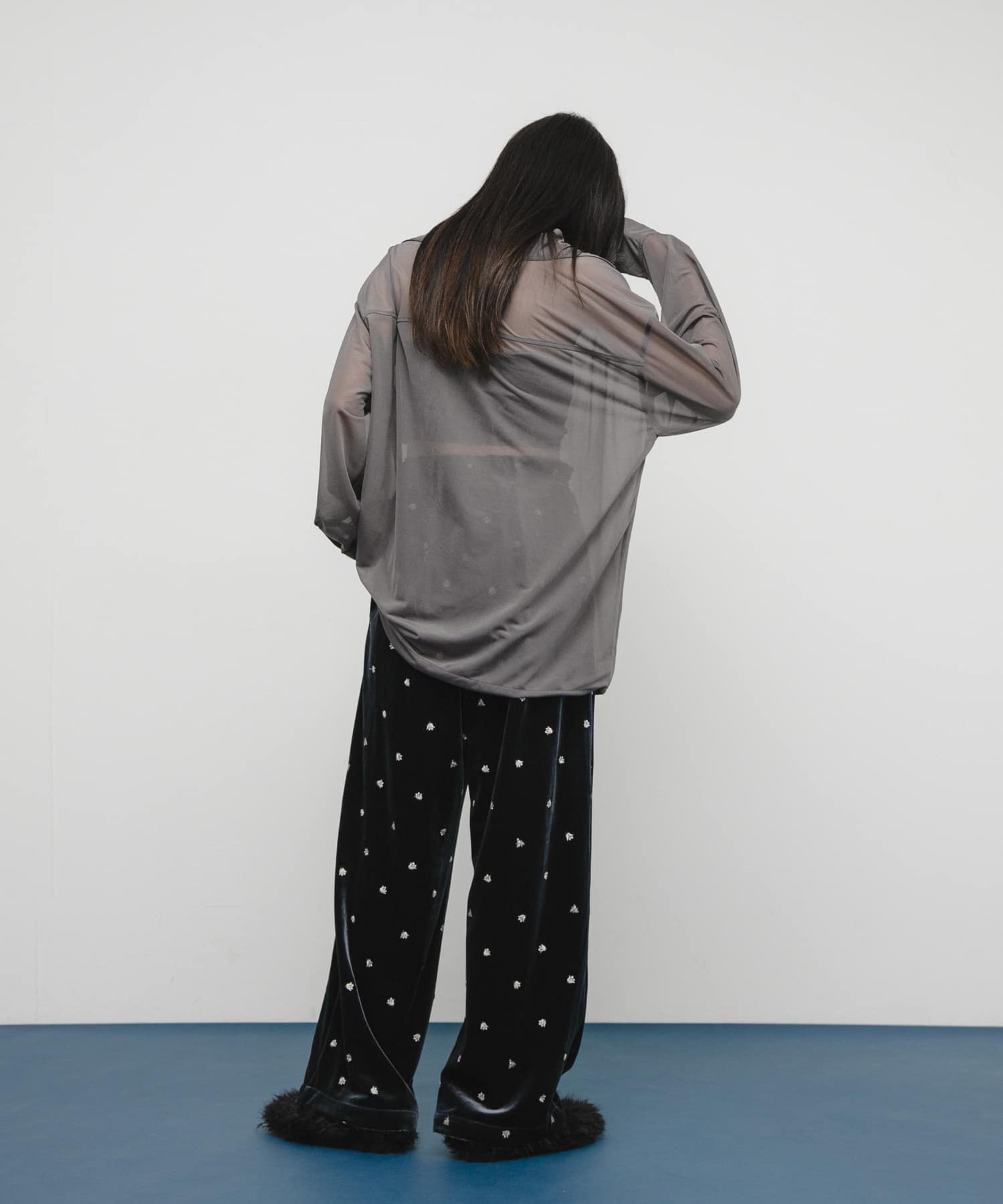 身長：160cm サイズ：one