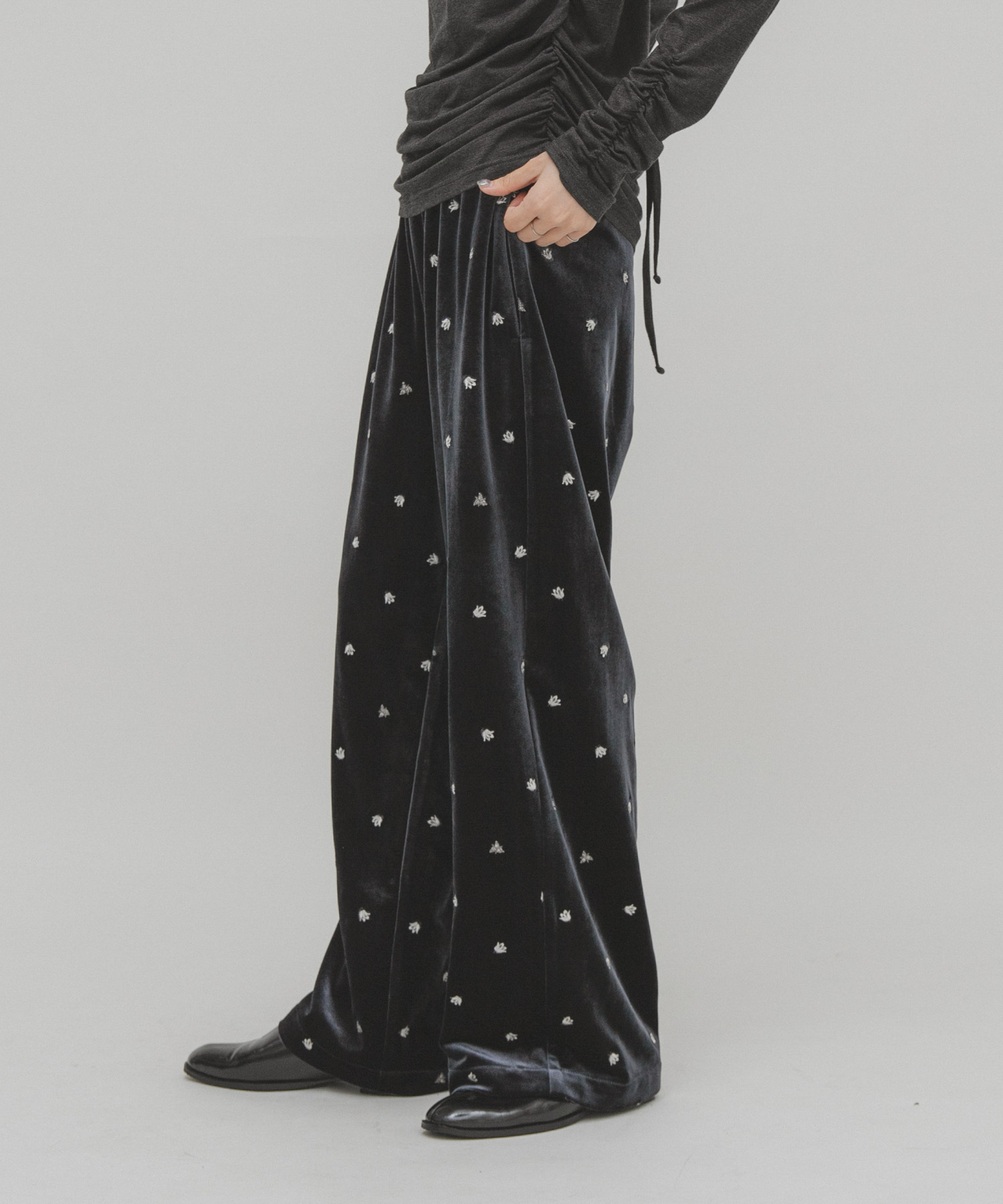 身長：160cm サイズ：one