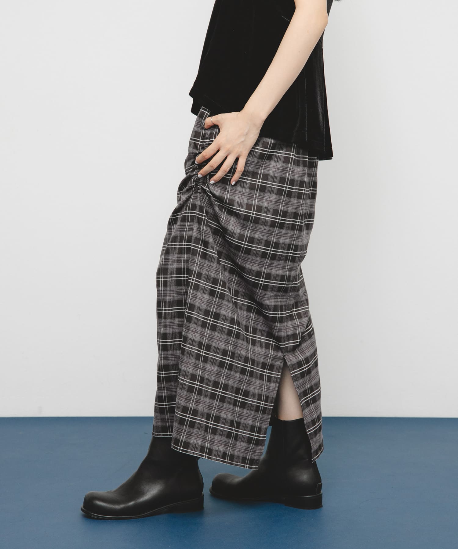 身長：160cm サイズ：one