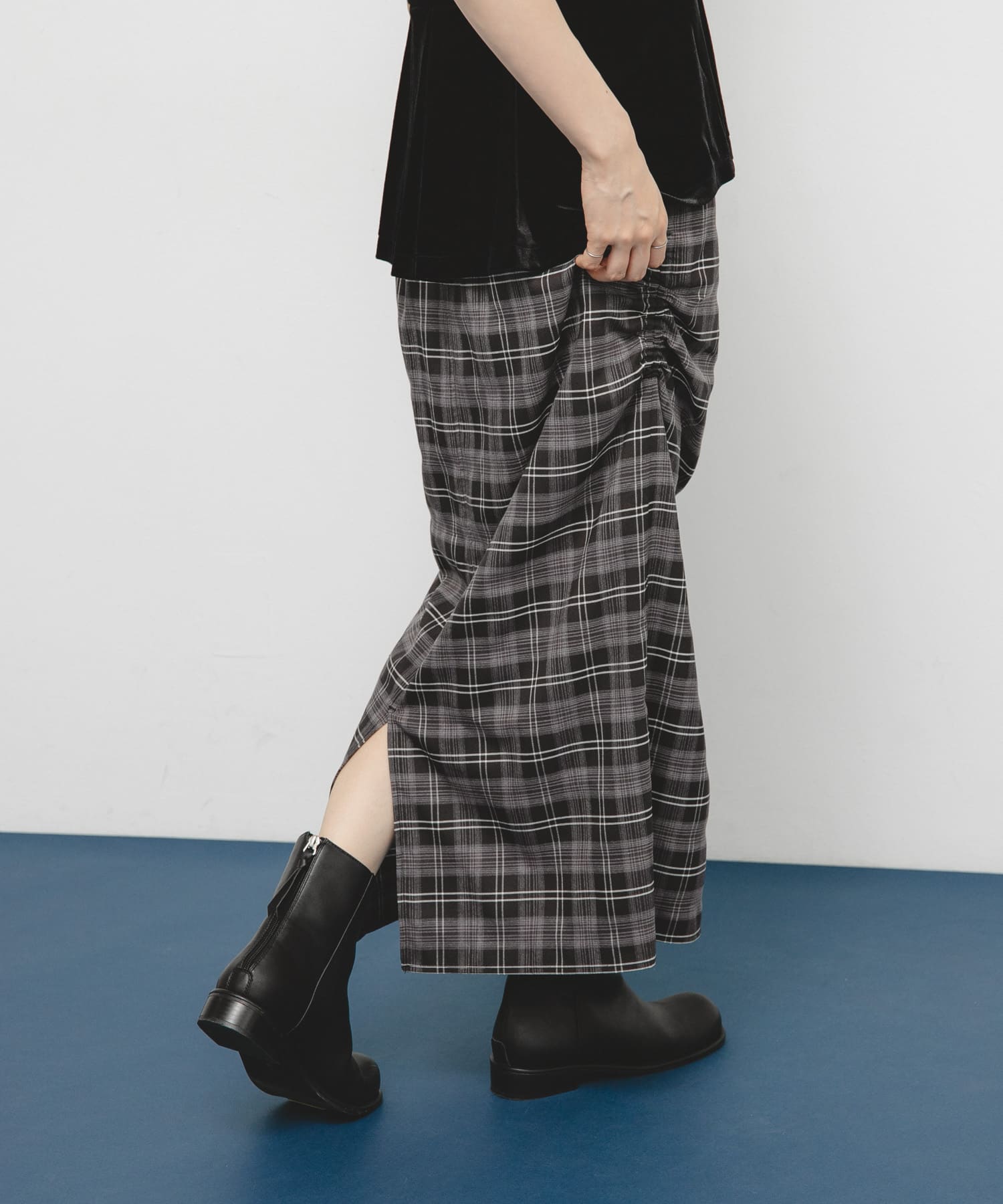 身長：160cm サイズ：one