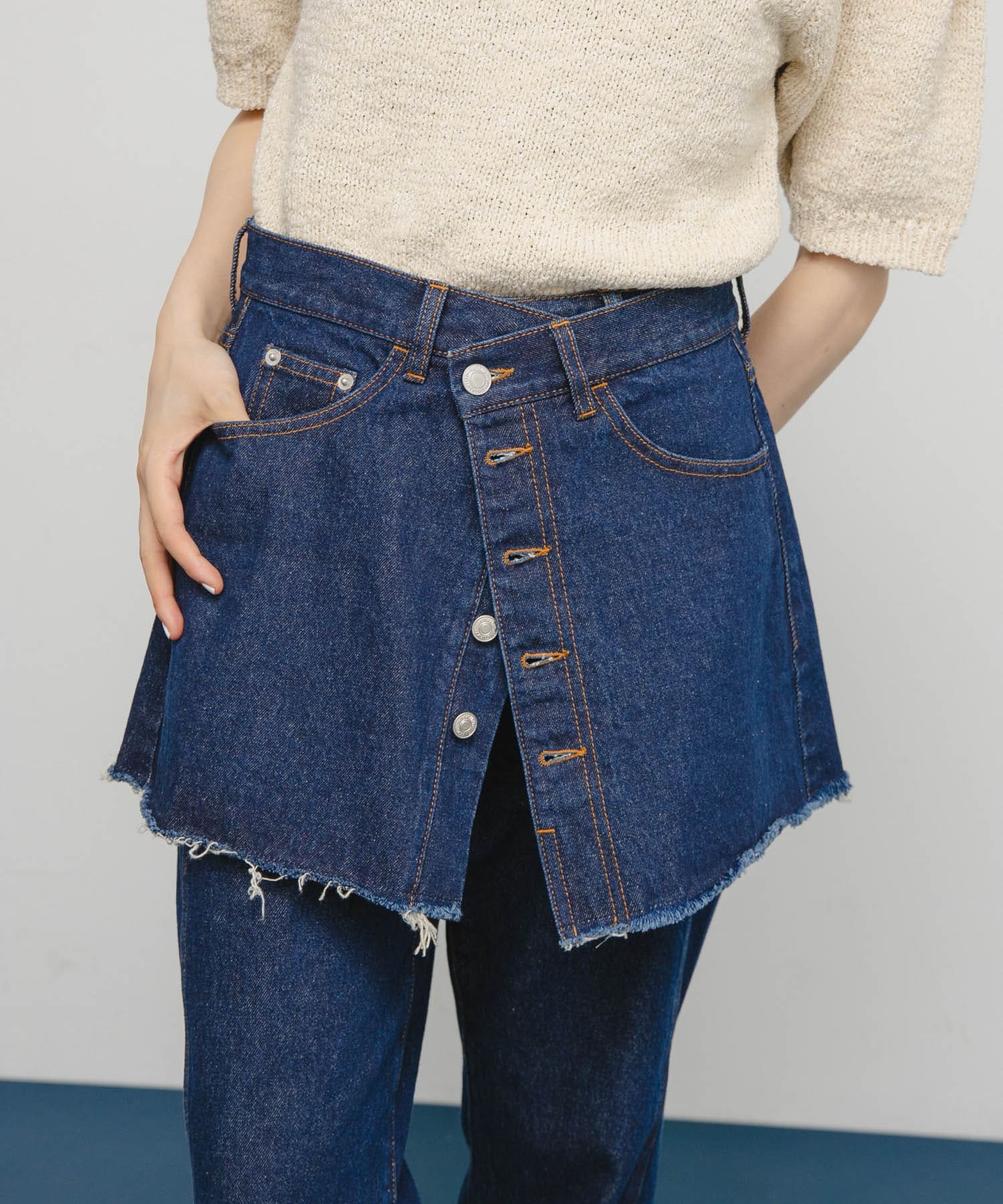 身長：160cm サイズ：one