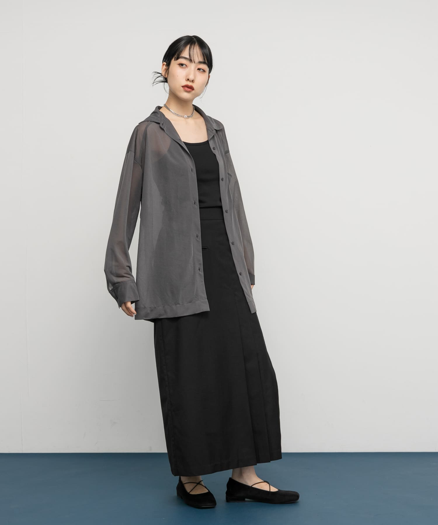 身長：160cm サイズ：one