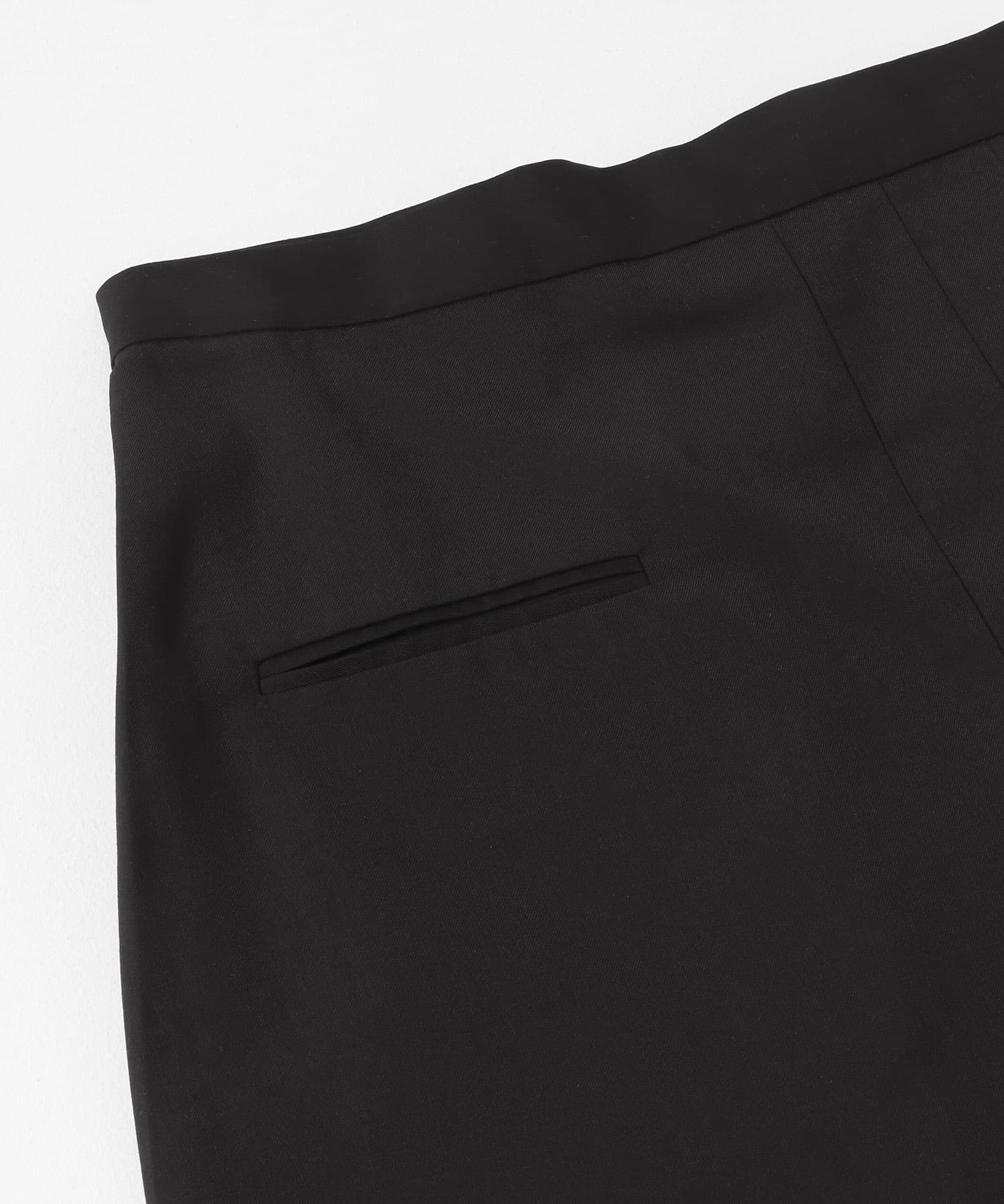ラップライクプリーツスカート BLACK one