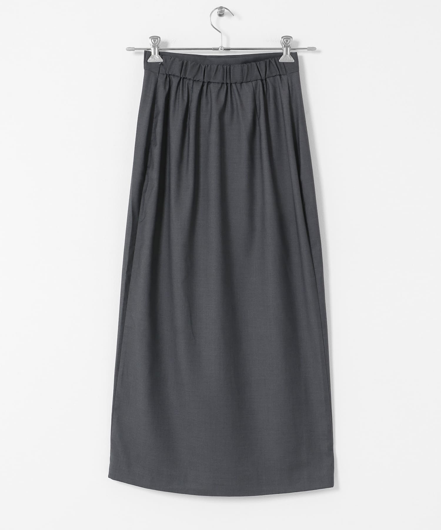 ラップライクプリーツスカート GRAY one