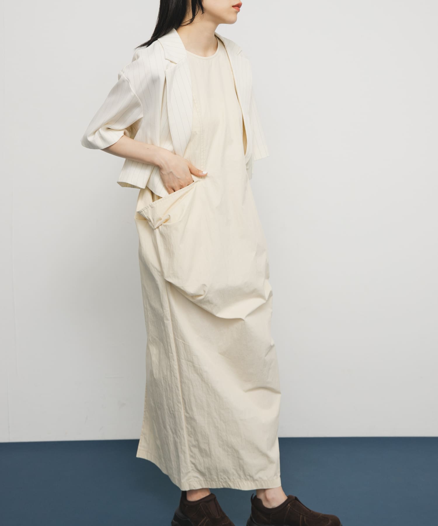 身長：160cm サイズ：one
