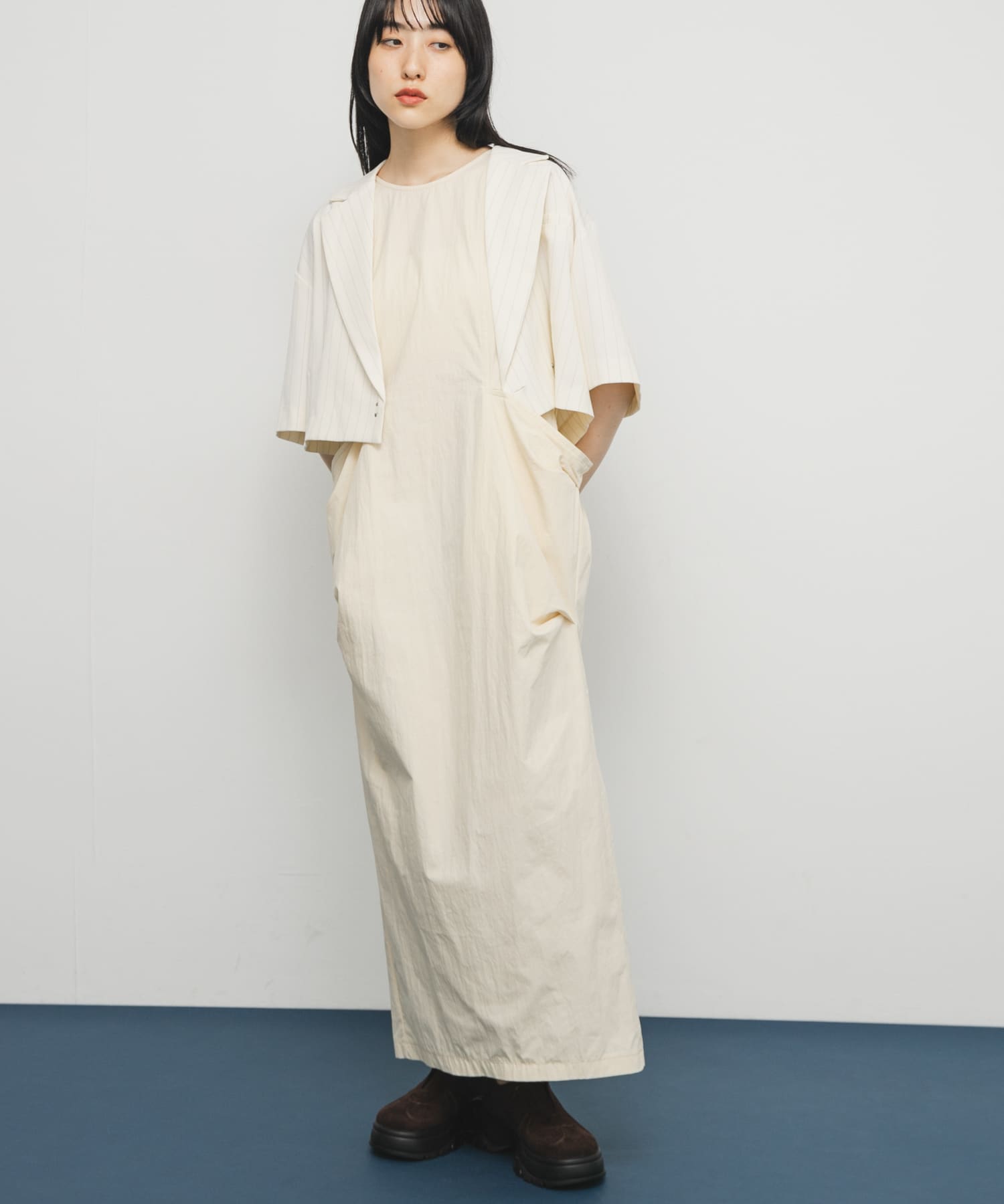 身長：160cm サイズ：one