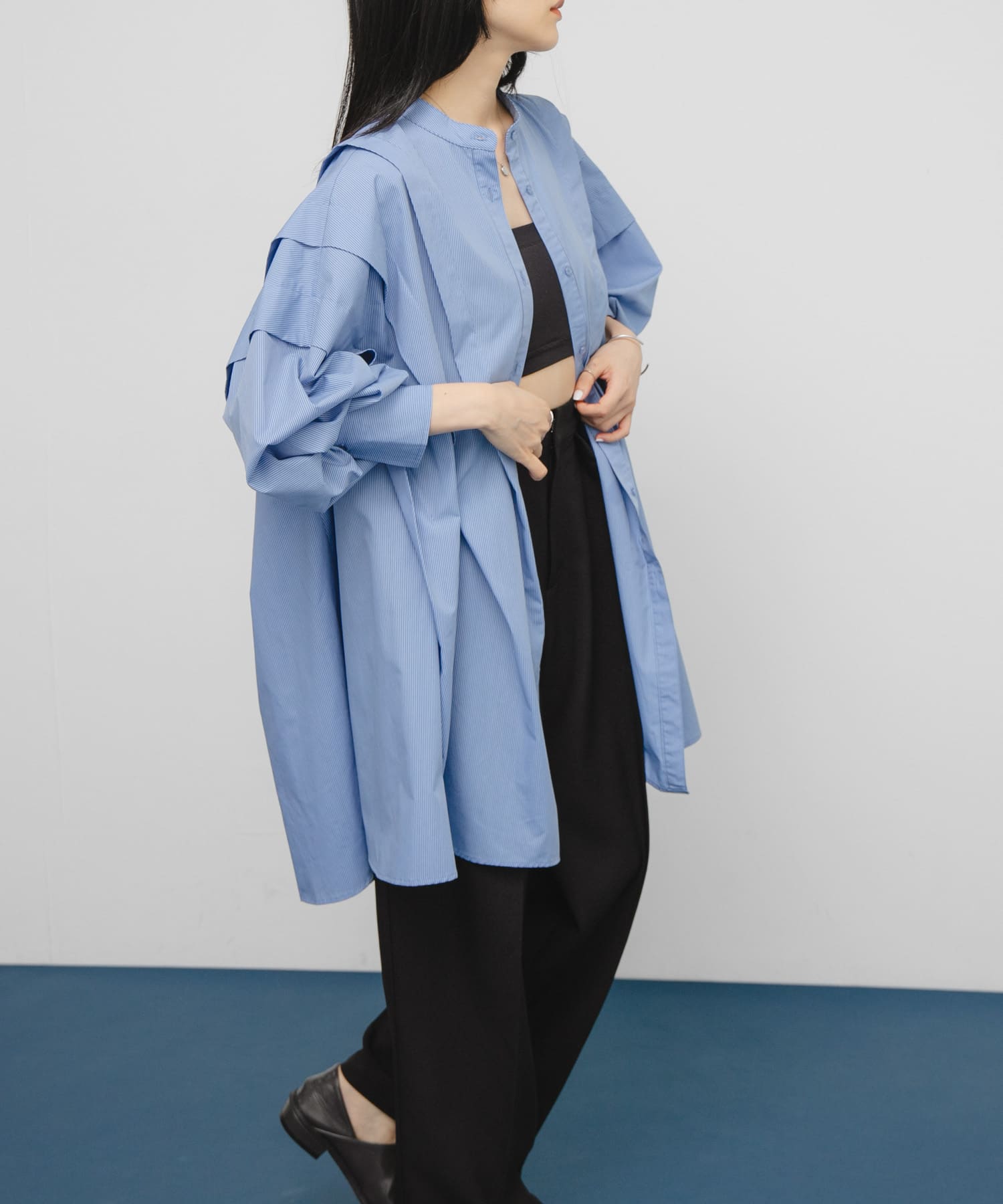 身長：160cm サイズ：one