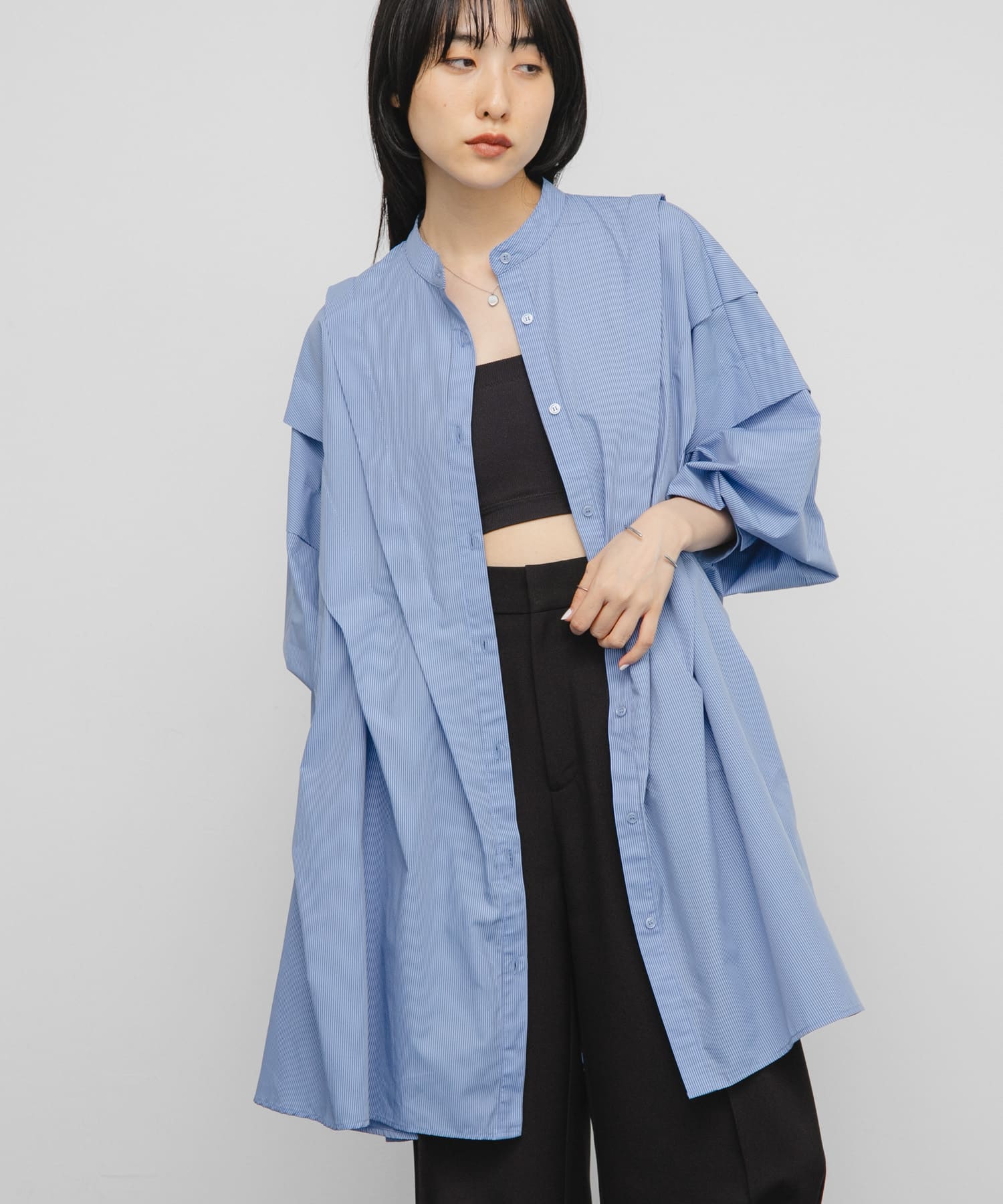 身長：160cm サイズ：one