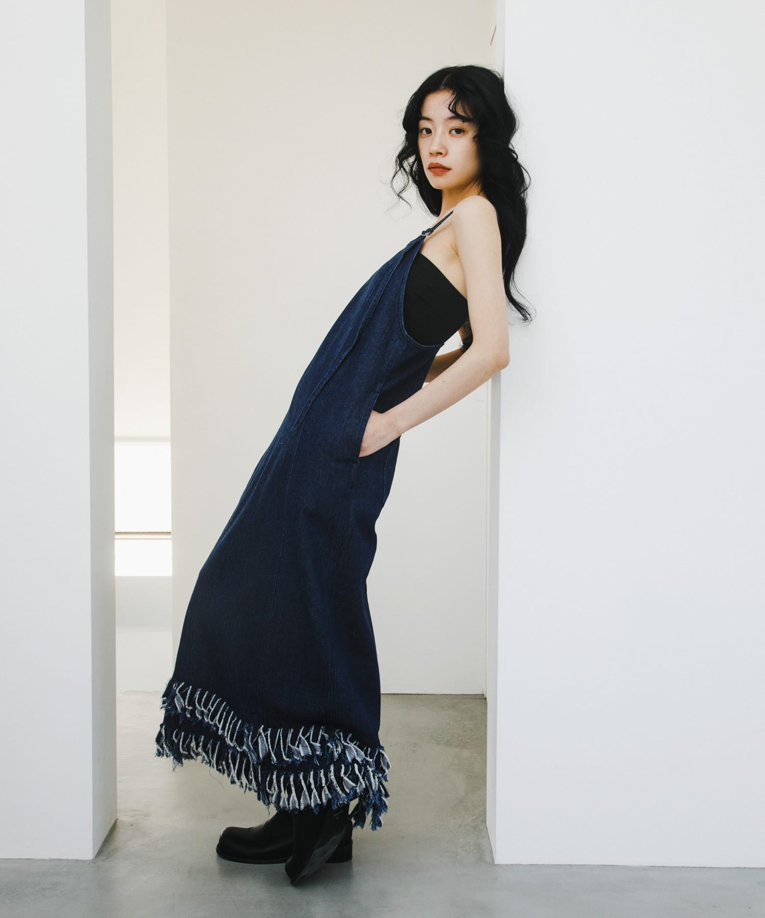 身長：162cm サイズ：one